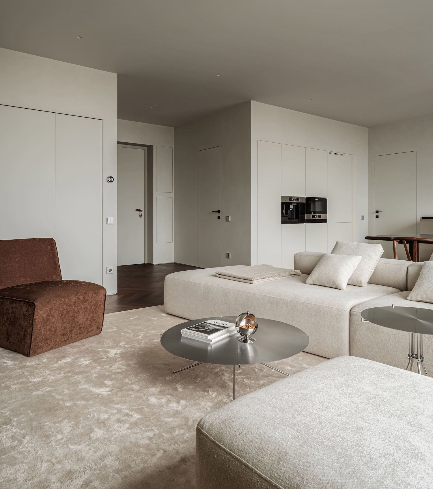 Sivak+Partners,住宅设计,公寓设计案例,公寓设计方案,乌克兰,基辅,极简风格,极简主义