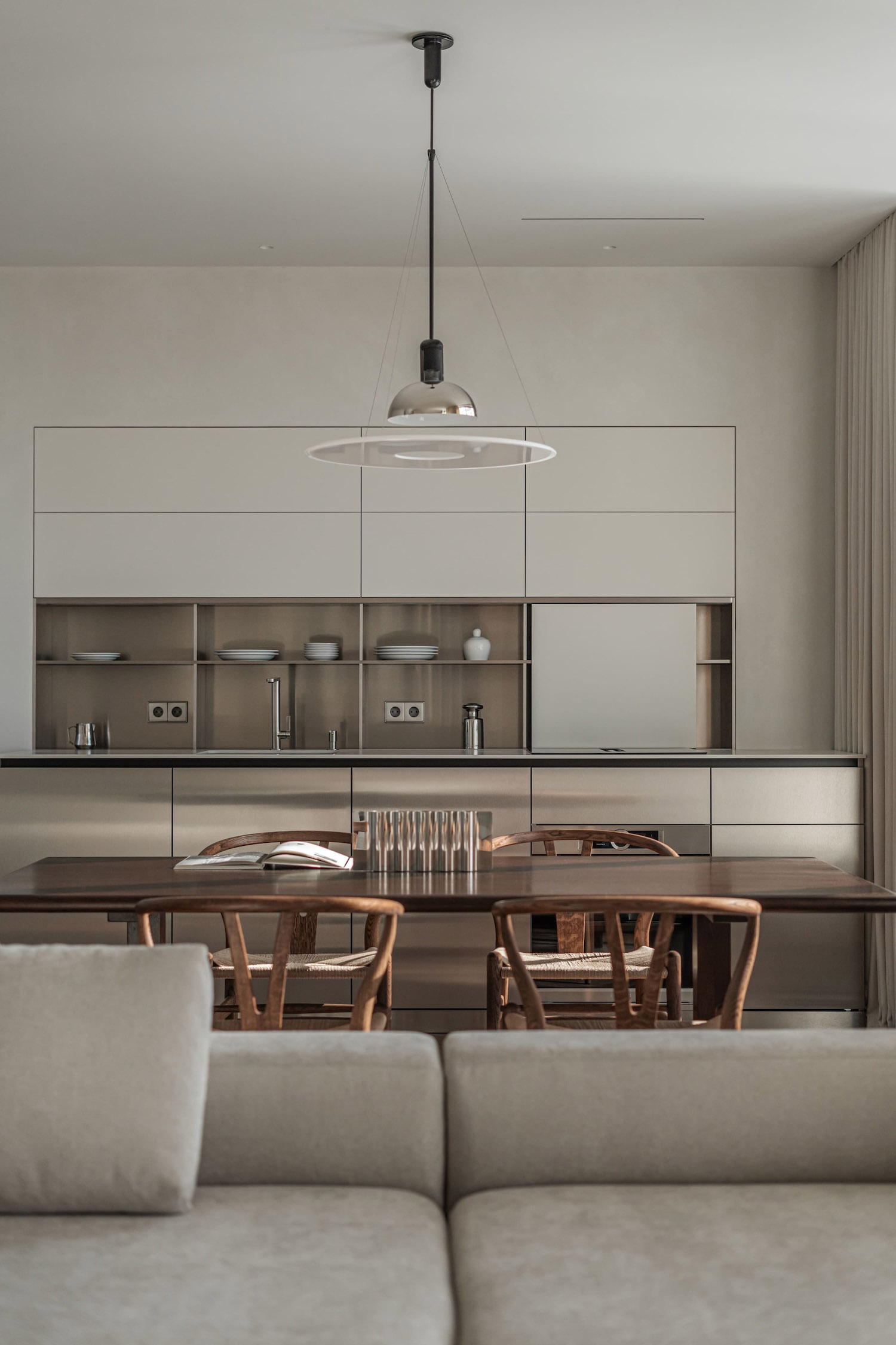 Sivak+Partners,住宅设计,公寓设计案例,公寓设计方案,乌克兰,基辅,极简风格,极简主义