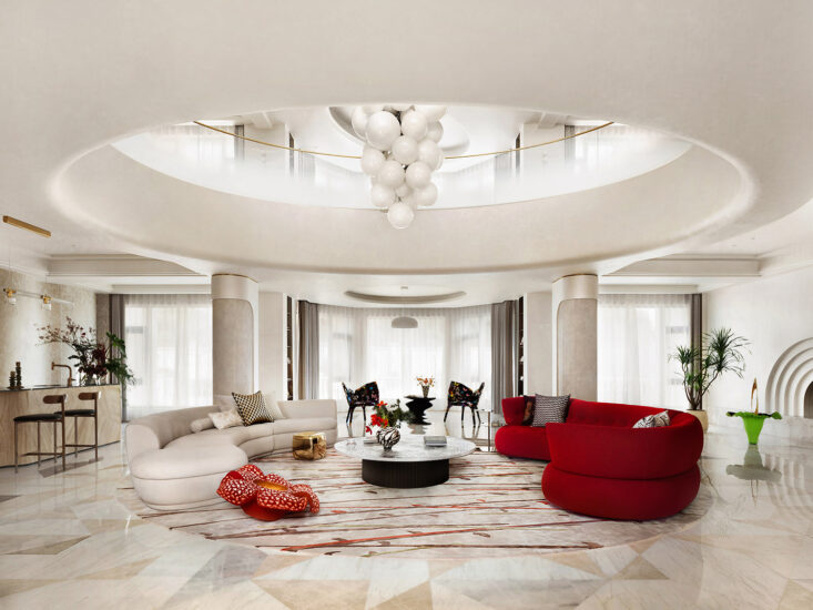 和聿合空间设计 | 2000㎡，上海别墅-三代同堂的传承之宅