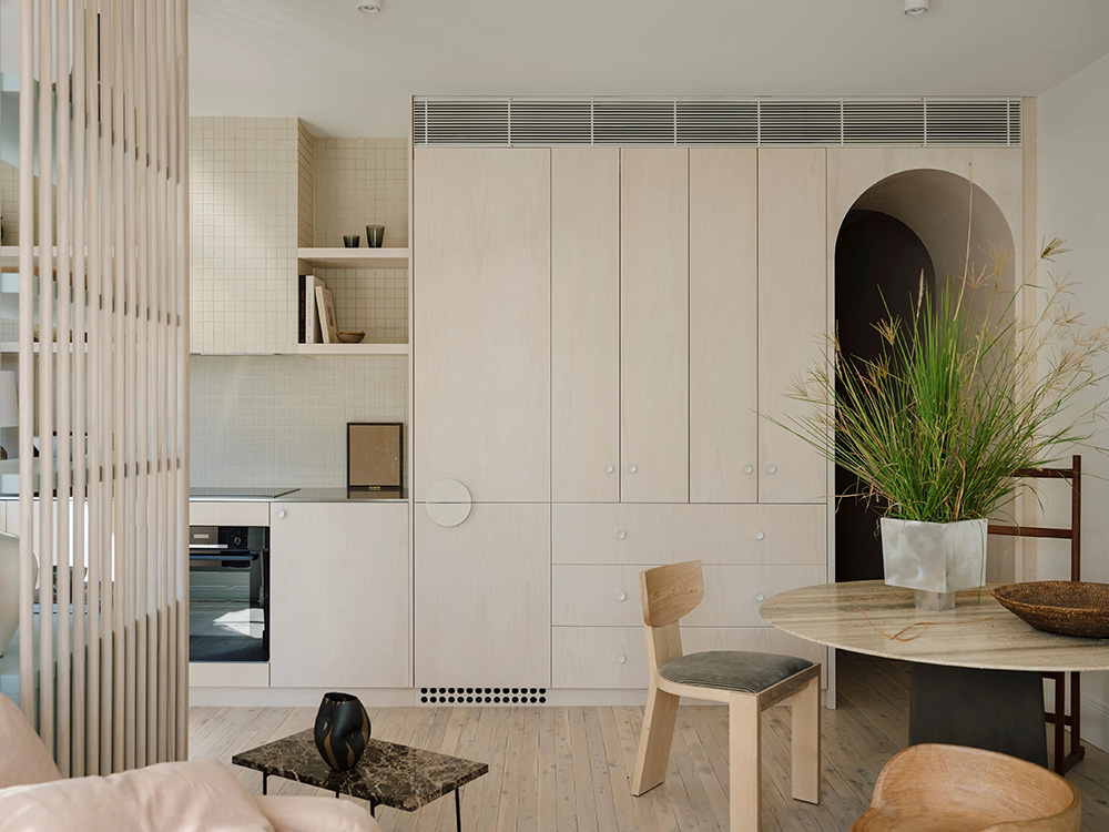 Together design,住宅设计,公寓设计案例,公寓设计方案,度假公寓,小户型设计,盐系小公寓