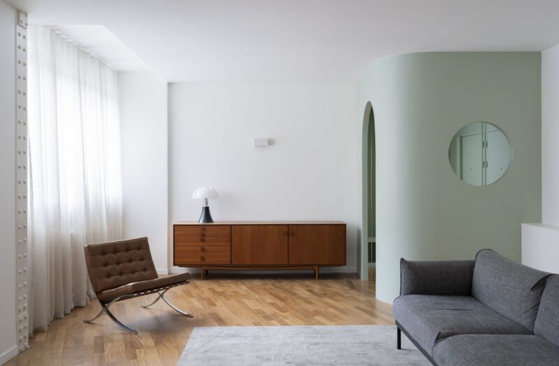 Mesnil Architectures｜157㎡，法国Cité Griset 平层公寓改造