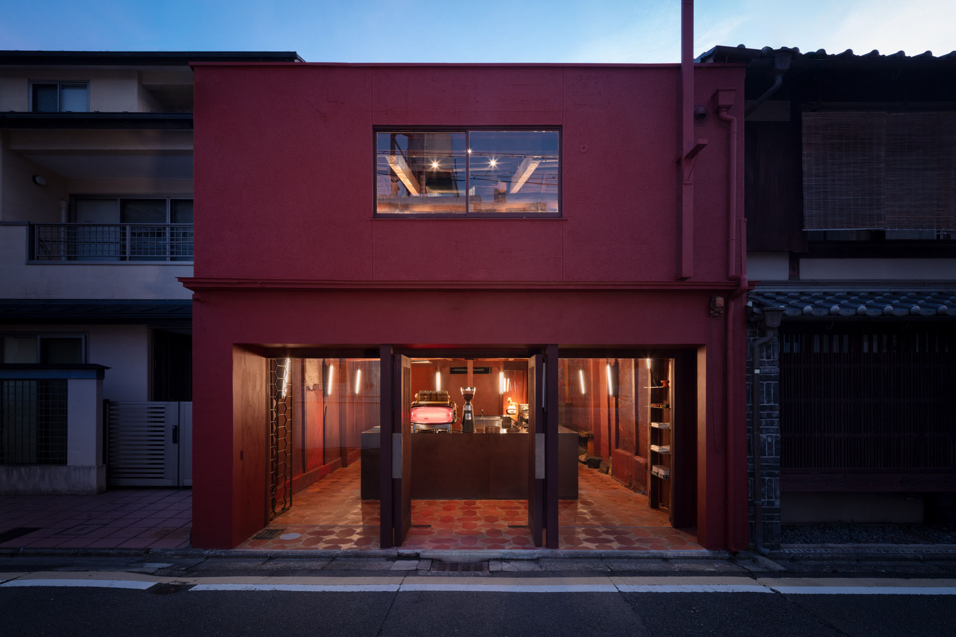 UNC STUDIO,日本,咖啡厅设计,咖啡厅设计案例,咖啡厅设计方案,咖啡厅装修,京都