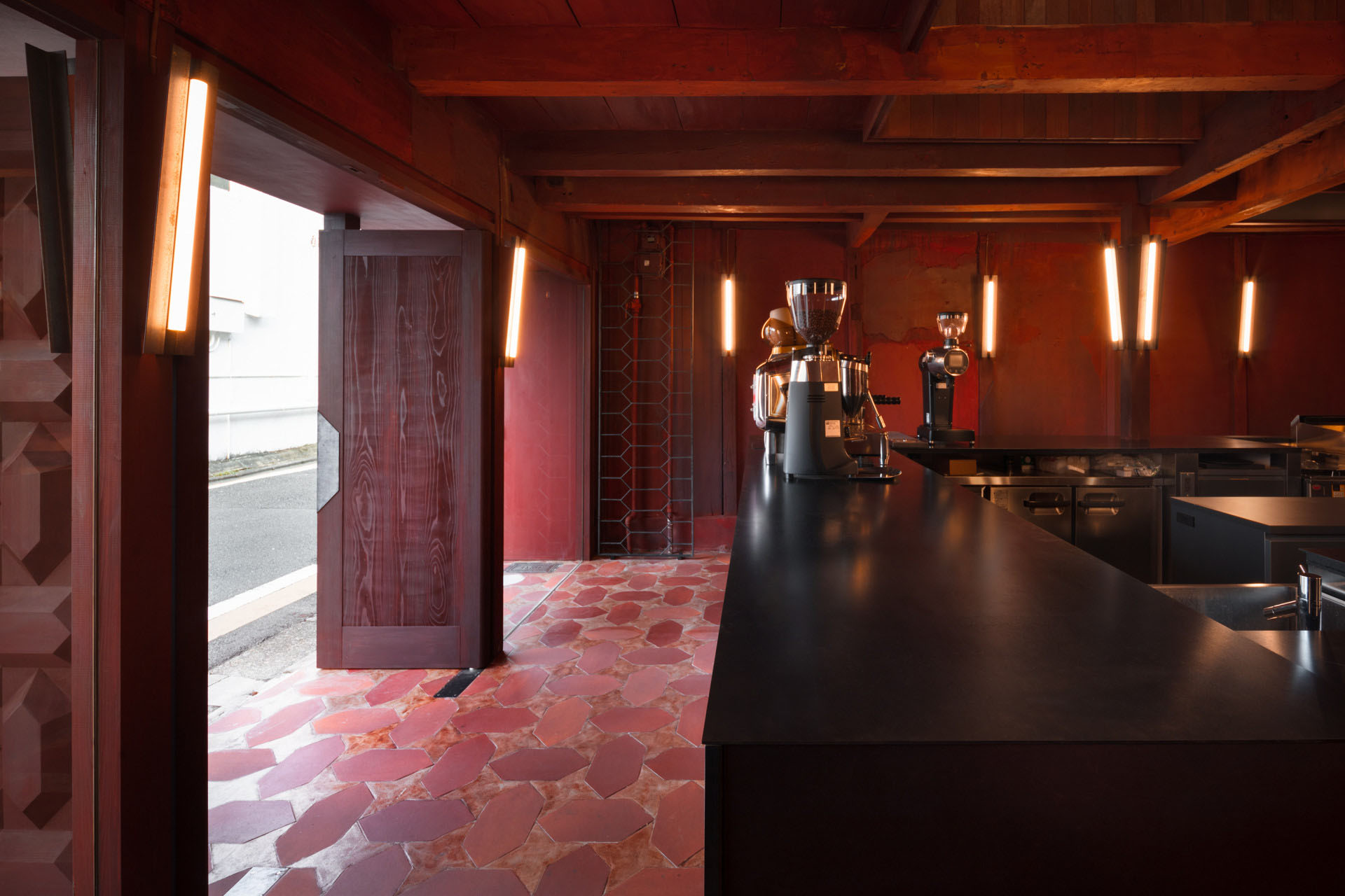 UNC STUDIO,日本,咖啡厅设计,咖啡厅设计案例,咖啡厅设计方案,咖啡厅装修,京都