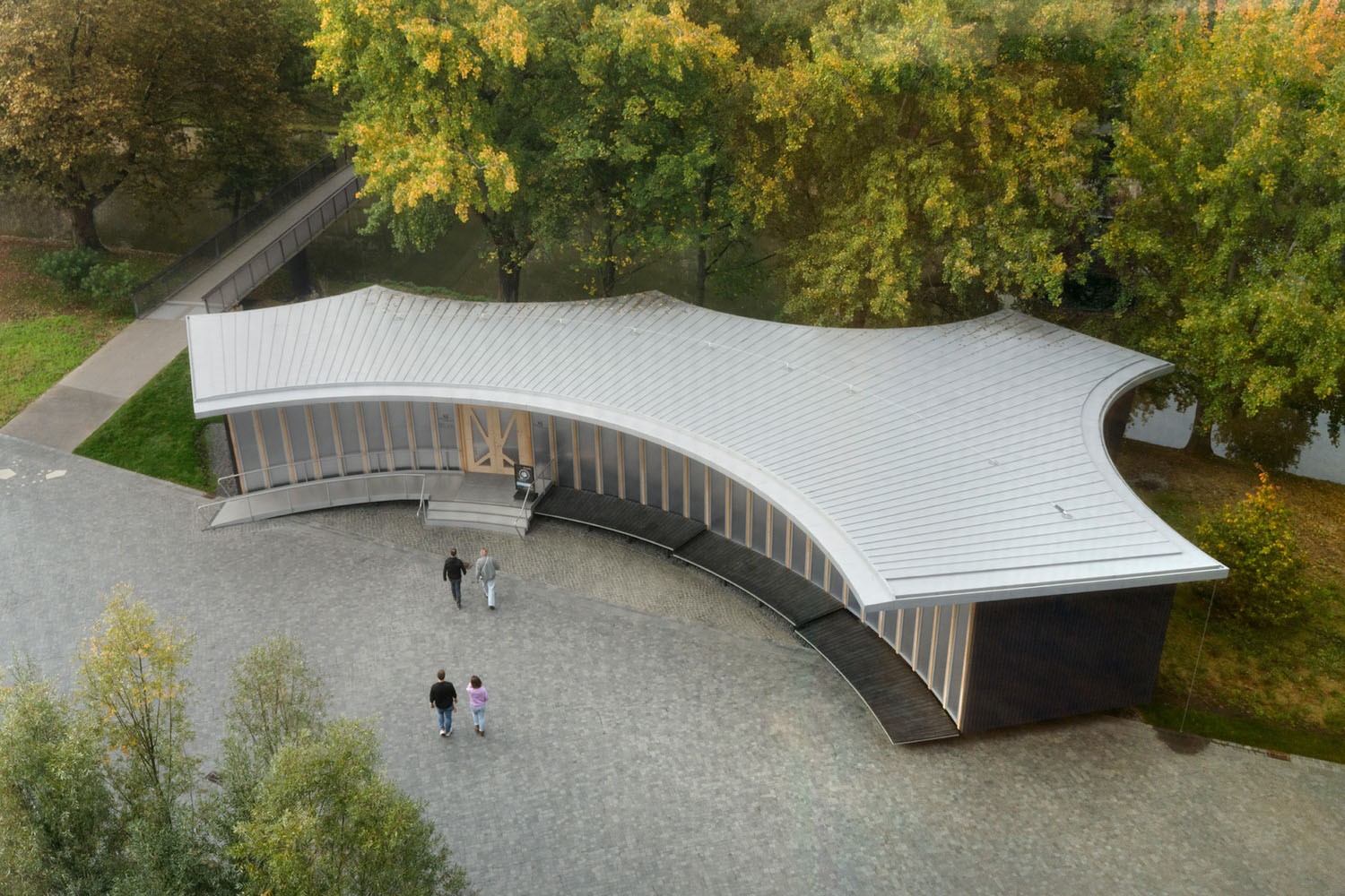 画廊设计,展厅设计,建筑设计,德国,画廊设计案例,临时展厅建筑画廊设计方案