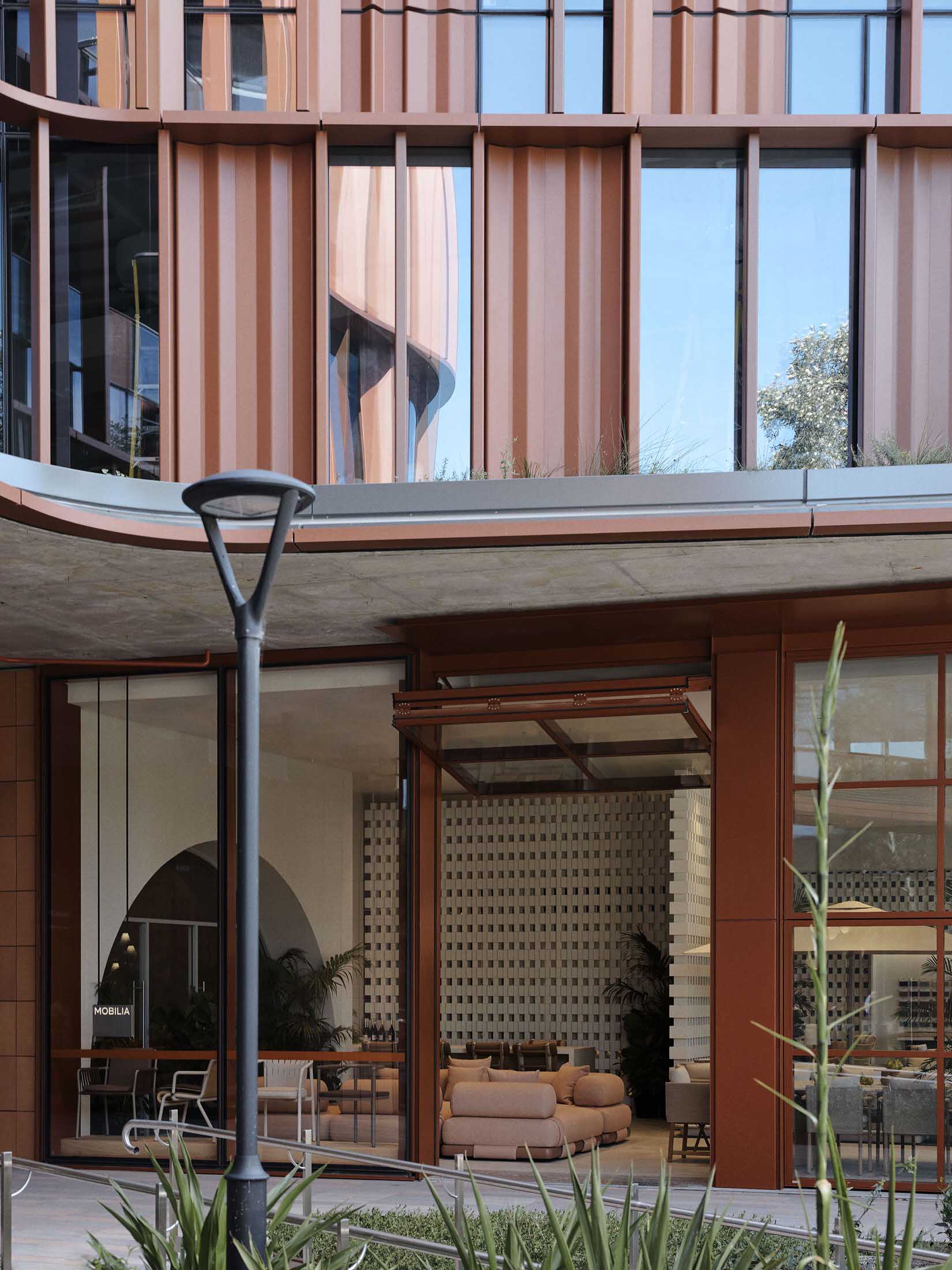 Flack Studio,展厅设计,展厅设计案例,展厅设计方案,家具展厅设计,澳大利亚,Mobilia家具旗舰店,Mobilia展厅, 家具展厅,John Wardle Architects