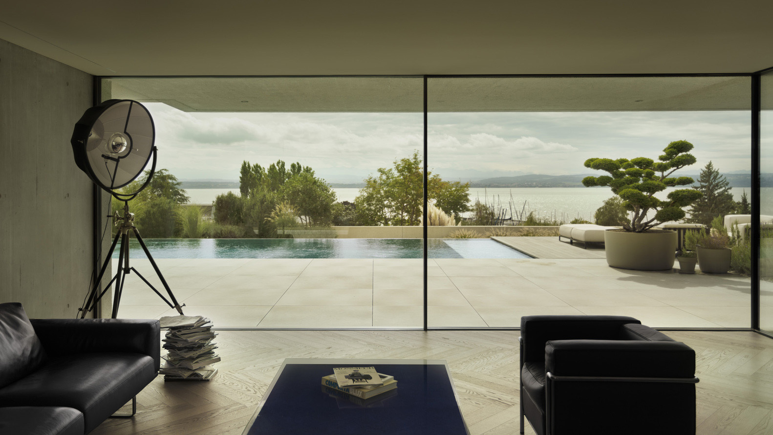 andrea pelati architecte,别墅设计案例,别墅设计方案,极简主义别墅,瑞士,极简风格别墅,湖景别墅,山景别墅