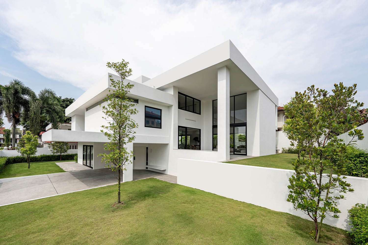 Fabian Tan Architect,别墅设计案例,别墅设计方案,极简主义别墅,马来西亚,极简风格