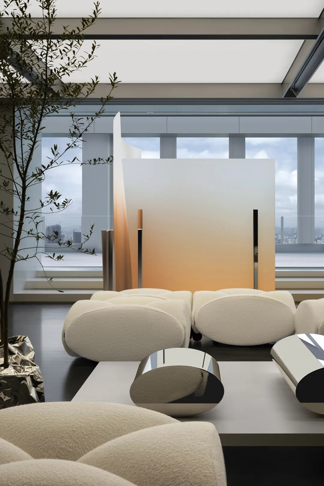 营销中心设计,接待中心设计,商业营销中心,接待大厅设计,深圳前海'妈湾’自贸时代中心,深圳,三谷设计/谷腾