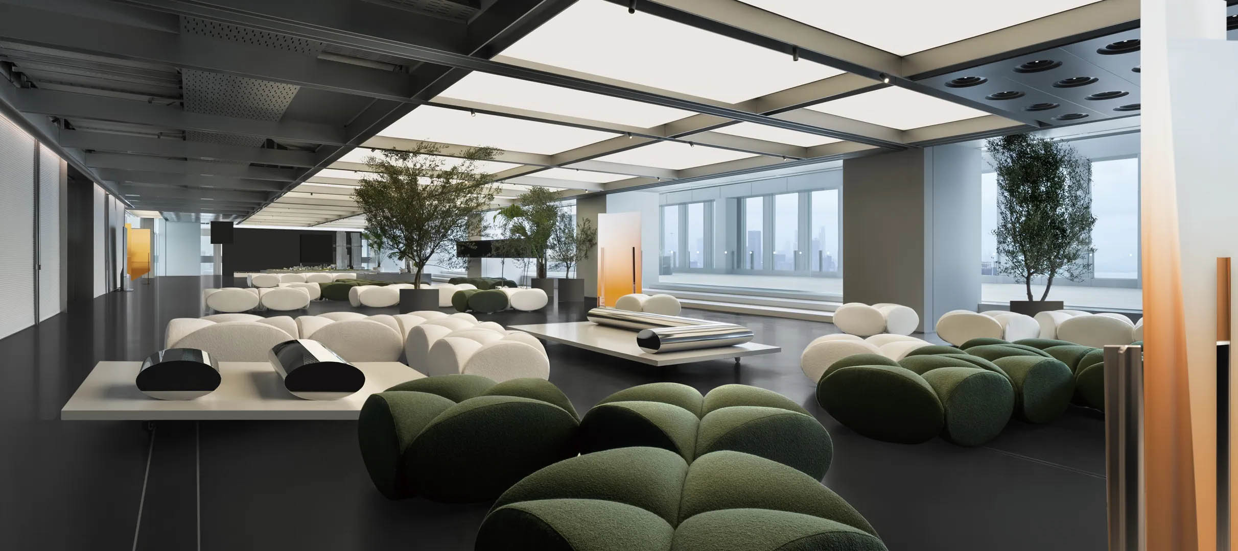 营销中心设计,接待中心设计,商业营销中心,接待大厅设计,深圳前海'妈湾’自贸时代中心,深圳,三谷设计/谷腾