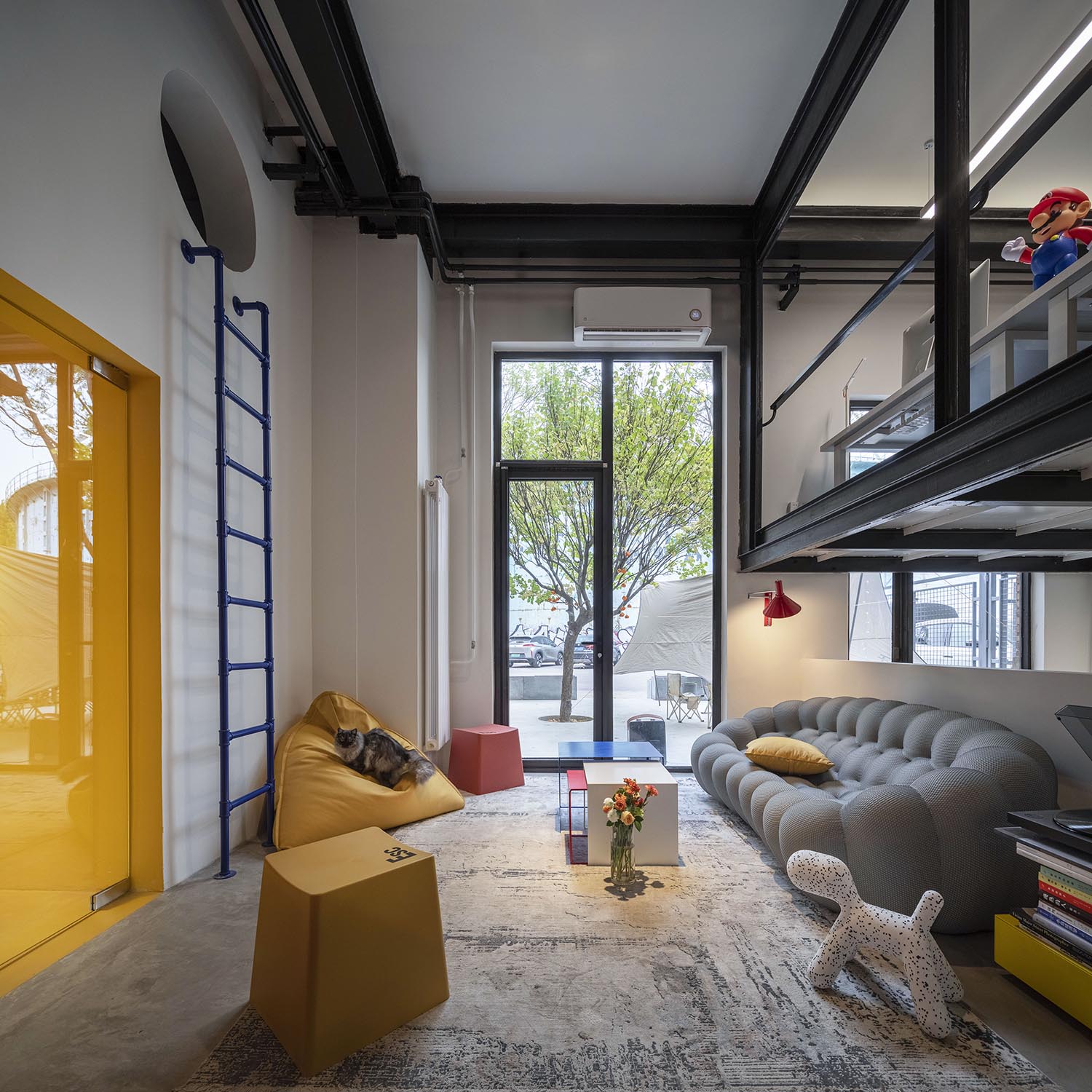 办公室设计,设计公司办公室,办公室设计案例,办公室设计方案,设计公司自用办公室,办公室改造,开放式办公室,蒙德里安虫洞-UK Studio北京办公室,北京,UKStudio