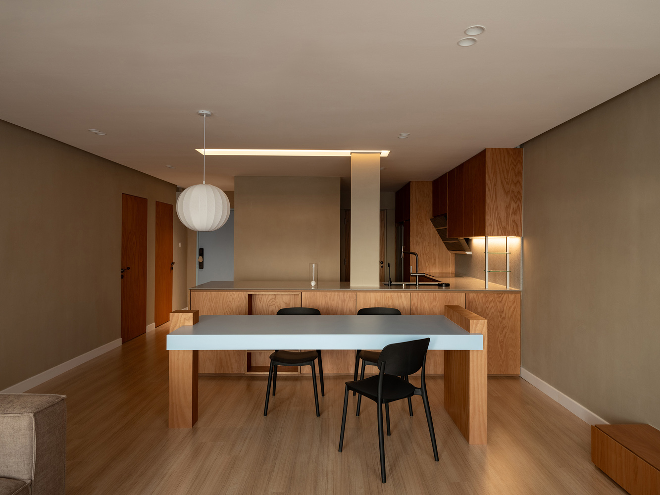 公寓设计,DualSpace Studio,极简风格公寓,公寓设计案例,公寓设计方案,马来西亚,极简主义