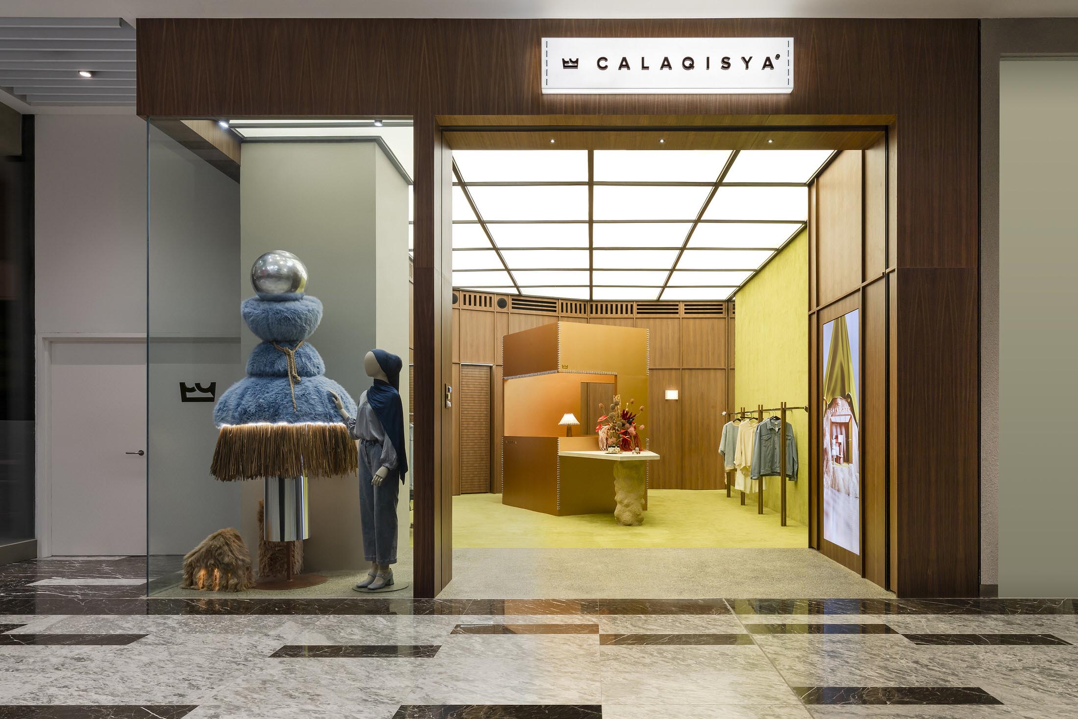 服装店设计,零售店设计,DualSpace Studio,服装店设计案例,服装店设计方案,创意零售店设计,吉隆坡,马来西亚,Calaqisya