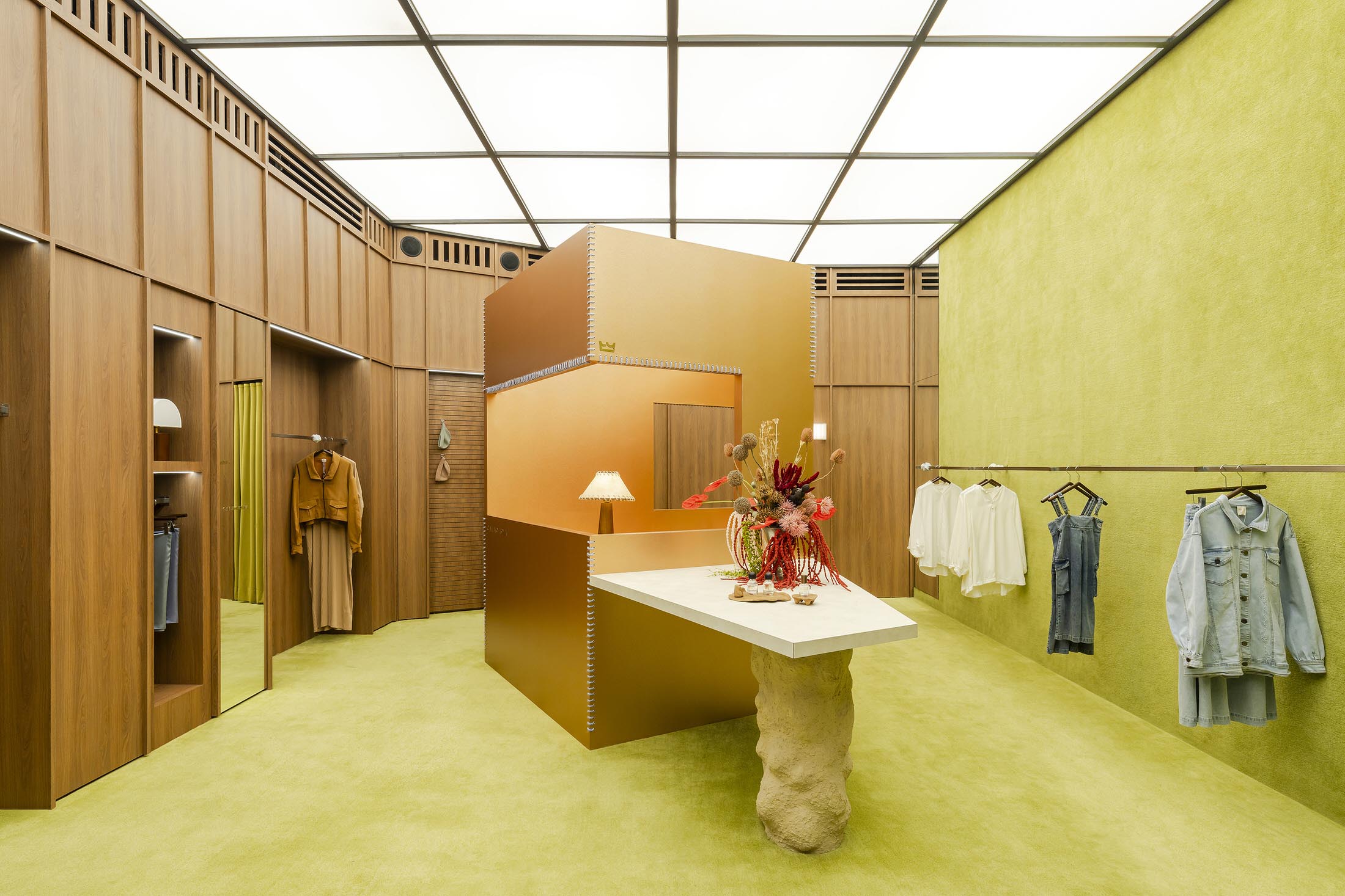 服装店设计,零售店设计,DualSpace Studio,服装店设计案例,服装店设计方案,创意零售店设计,吉隆坡,马来西亚,Calaqisya