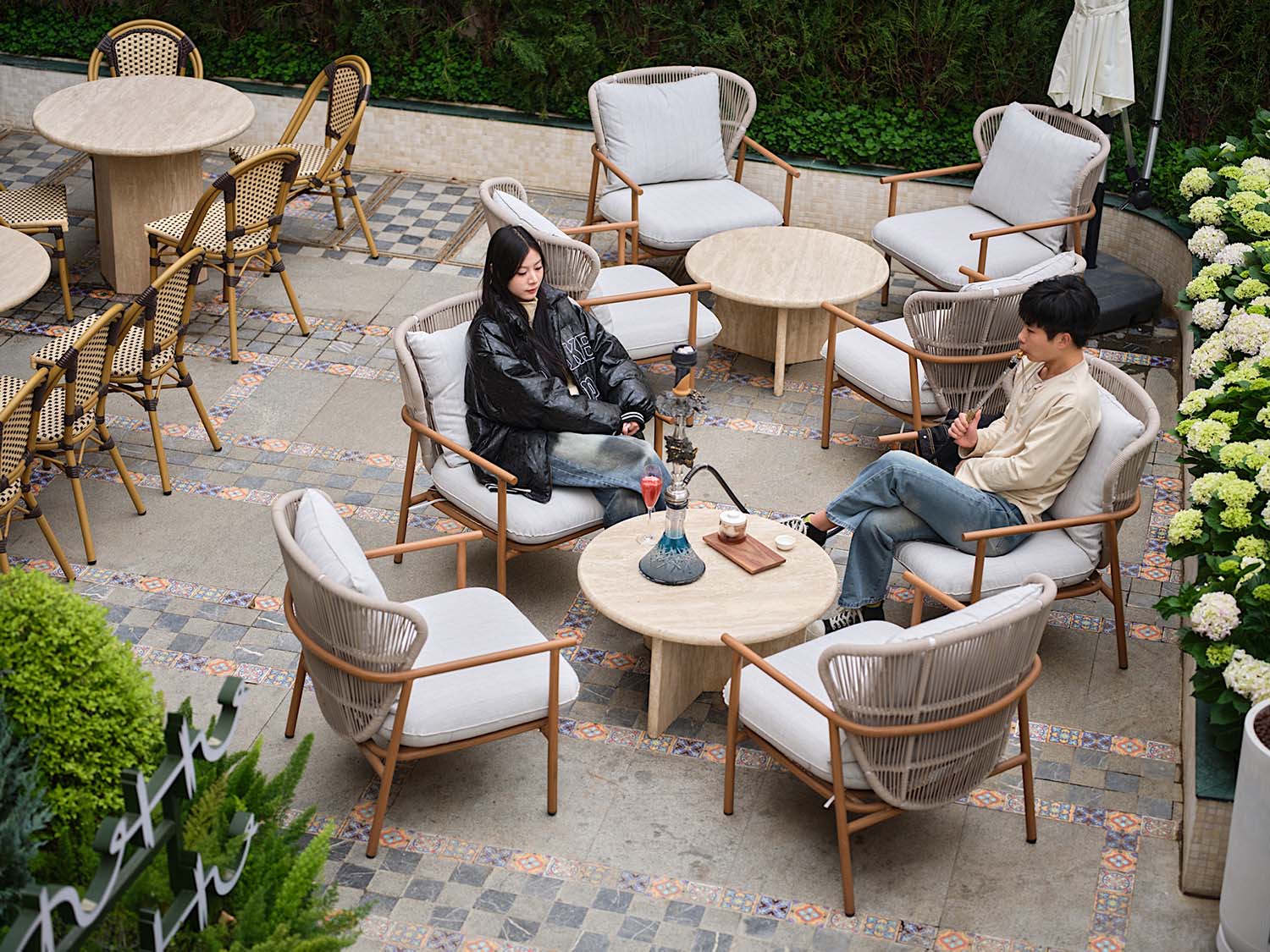 水烟馆设计,异域风情水烟馆,酒吧设计,酒餐吧设计,主题酒吧设计,异域风情酒吧空间,酒吧设计案例,酒吧设计方案,武汉呼呼HuHu ShiSha Bar,武汉,YaoDesign 耀设计