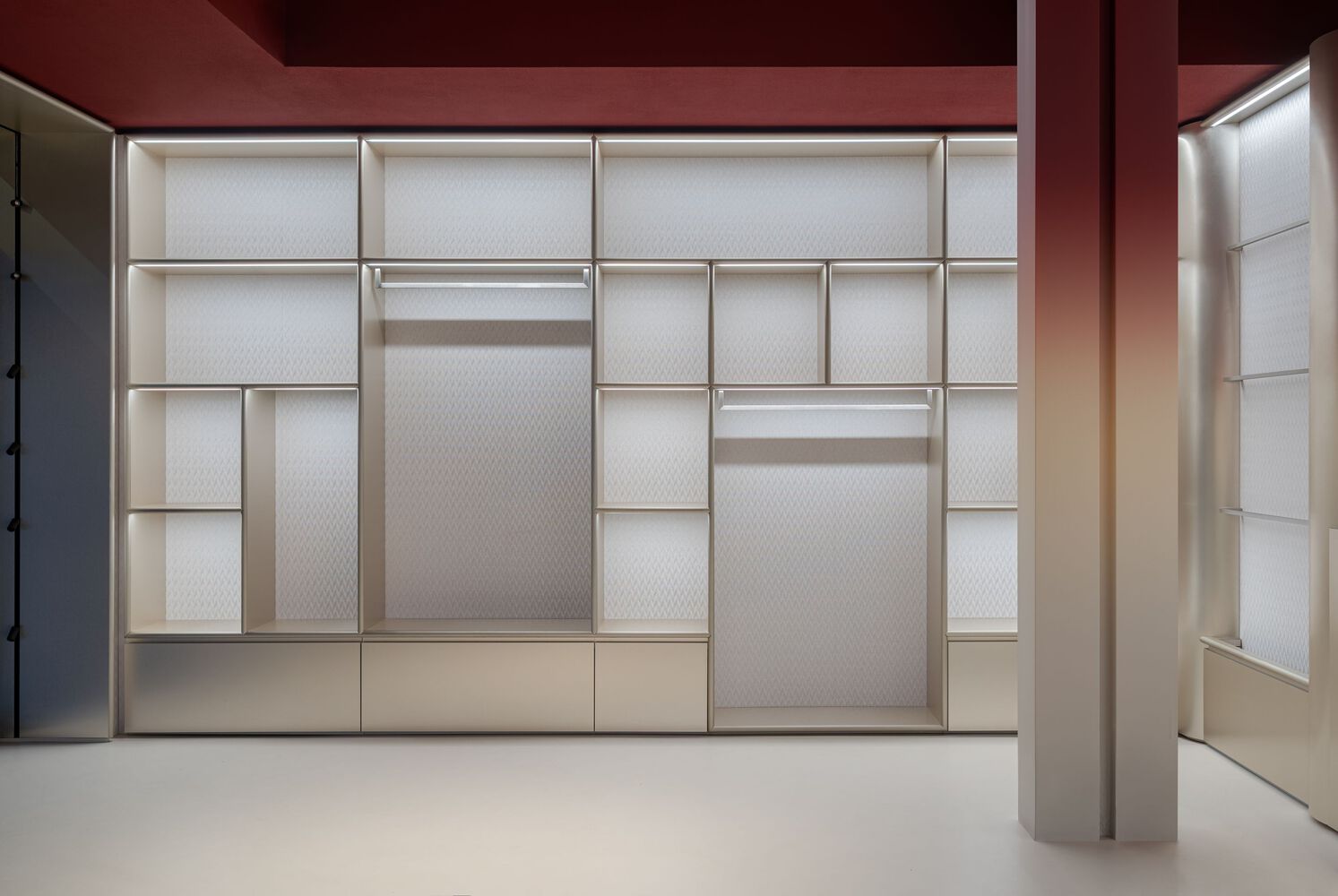 精品店设计,零售店设计,Lit Studio,家居精品店设计案例,精品店设计方案,创意零售店设计,意大利,米兰,Missoni,极简风格零售店,米索尼家居精品店,极简主义精品店