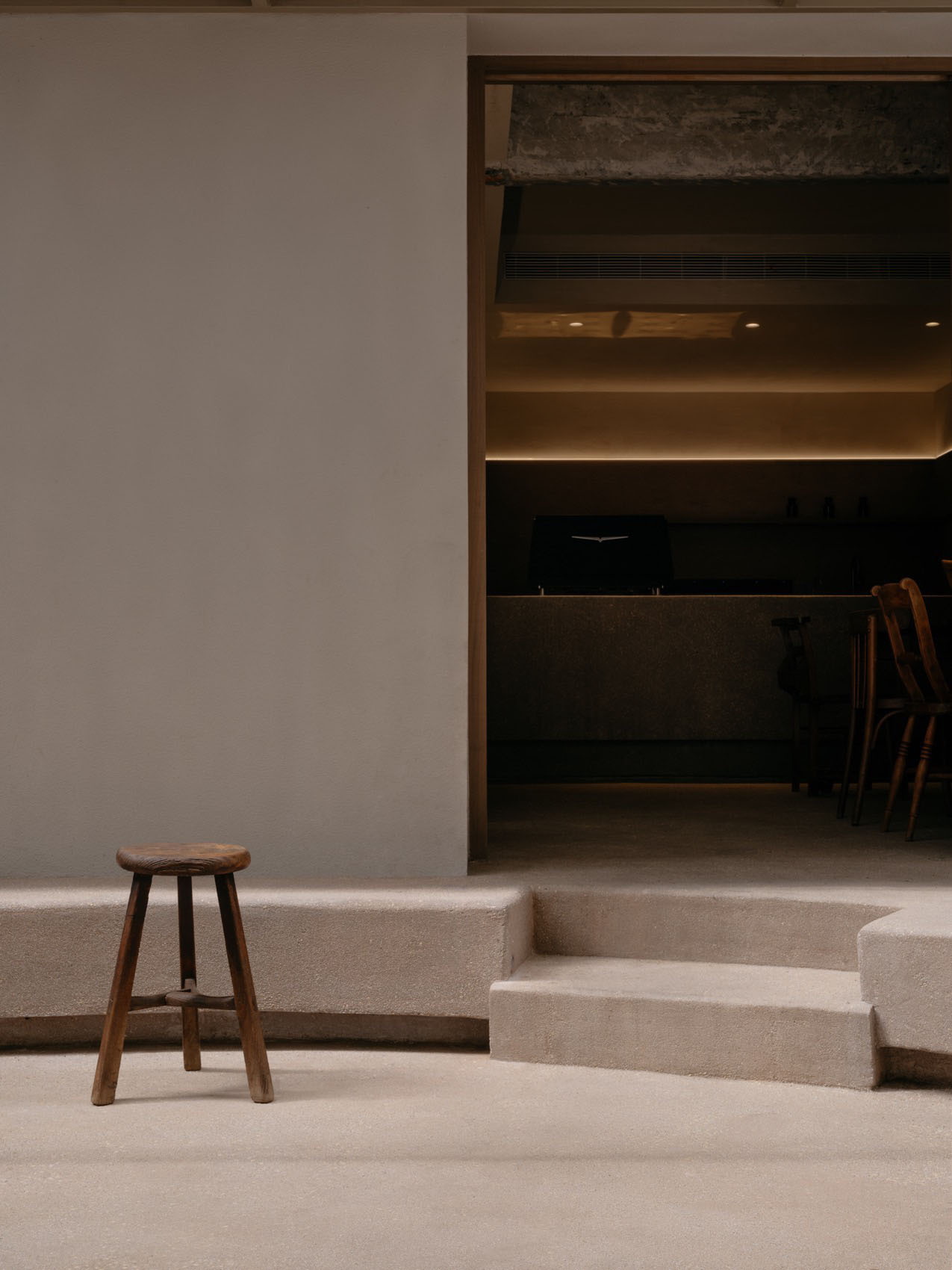 森系咖啡店设计,咖啡店设计方案,小咖啡店设计,咖啡店设计案例,开放式咖啡店,杭州Unwind咖啡,杭州,山地土壤空间设计