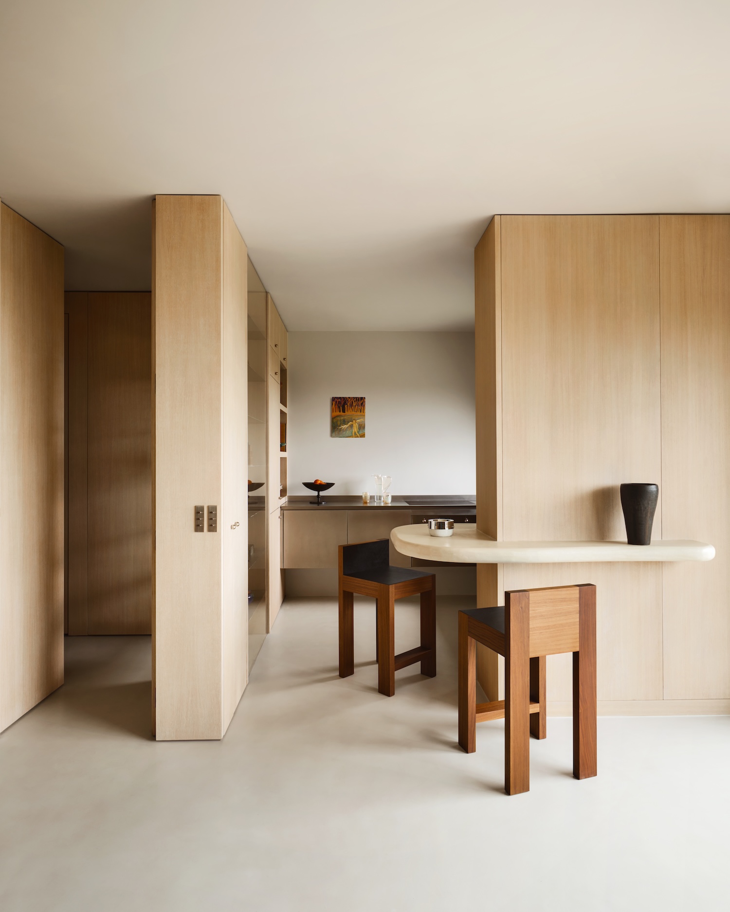 Atelier Baptiste Legué,法国,公寓设计,公寓设计案例,家装设计,极简主义,极简风格,阁楼设计