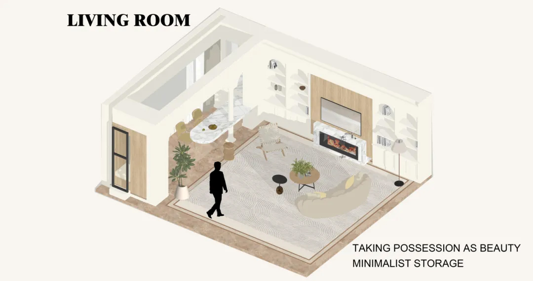 250㎡大平层设计,250㎡,大平层设计案例,住宅设计,法式风格家装设计,大平层设计,大平层设计方案,轻法式风格,上海,上海大平层-绿影泊心拱廊叙事,示觉设计