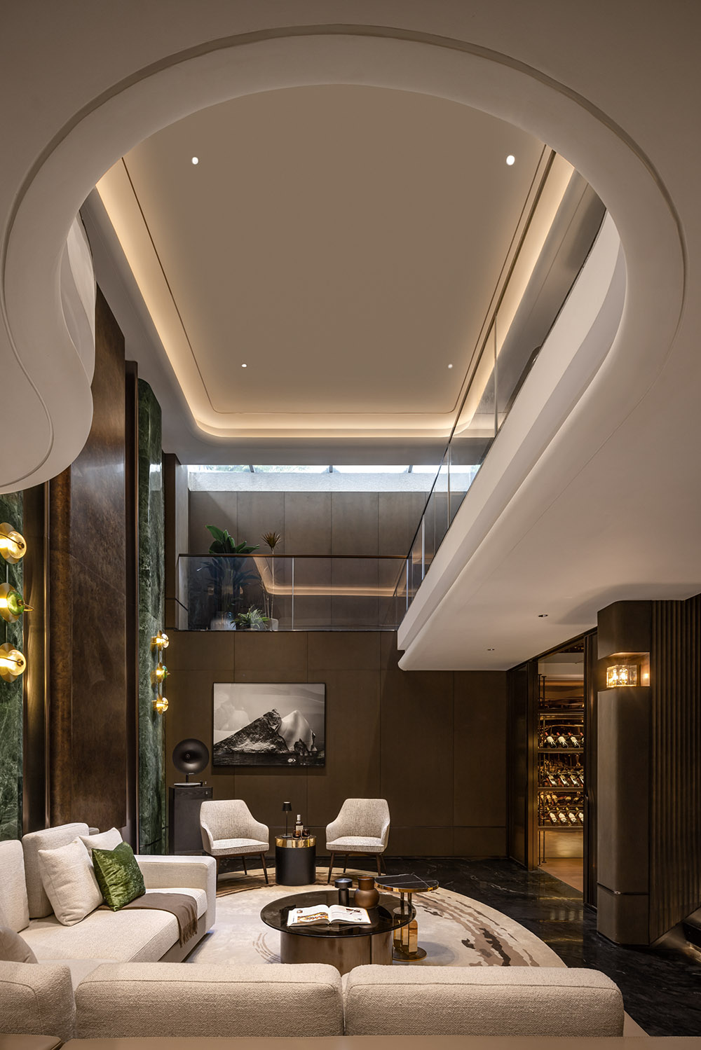 别墅设计,别墅样板间,样板间设计案例,现代风格别墅设计,别墅软装设计,样板间设计,浙江绍兴欣明·三水云鼎别墅,浙江绍兴,WED中熙设计事务所