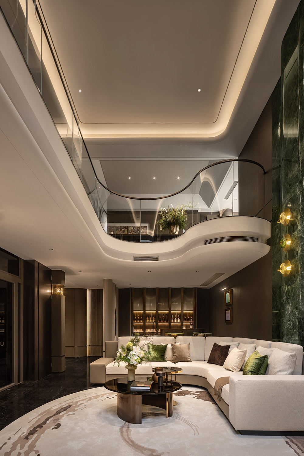 别墅设计,别墅样板间,样板间设计案例,现代风格别墅设计,别墅软装设计,样板间设计,浙江绍兴欣明·三水云鼎别墅,浙江绍兴,WED中熙设计事务所