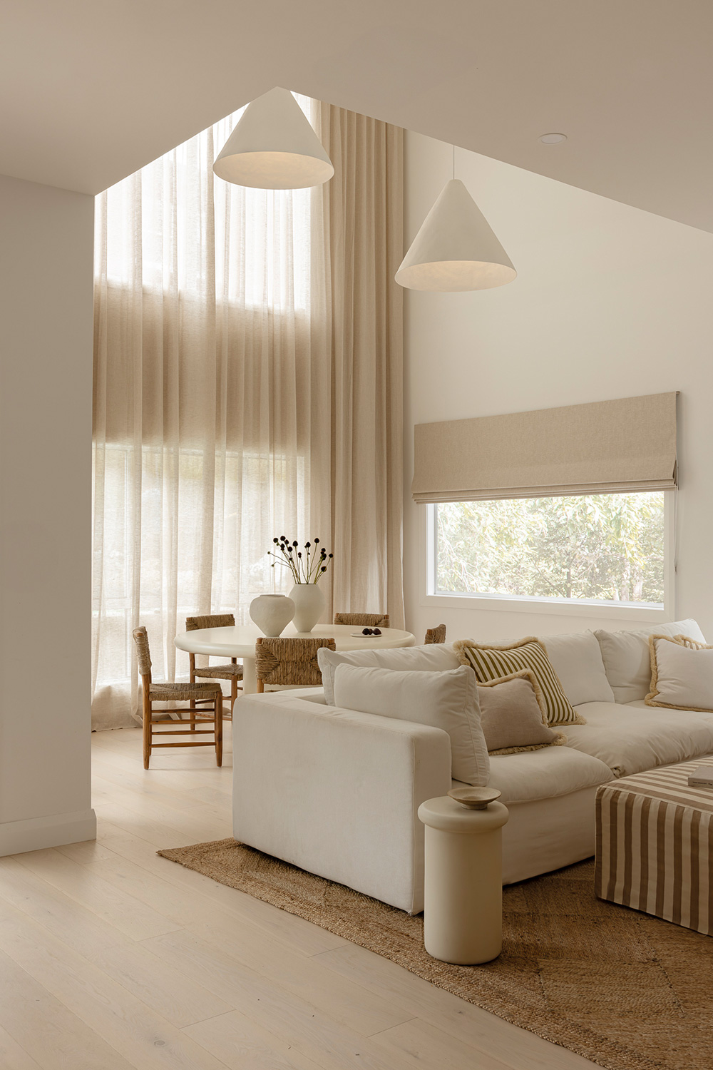 Kate Lawrence Interiors,住宅设计案例,住宅设计方案,别墅设计,海景别墅,中性色,悉尼