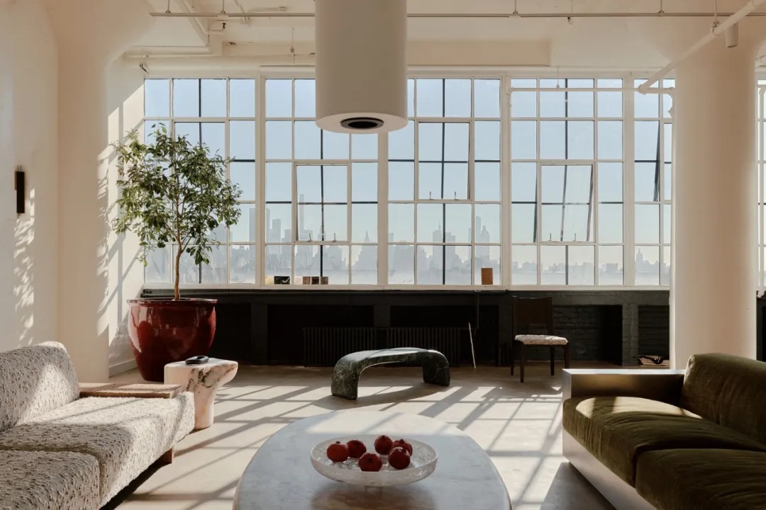 展厅设计,展厅设计案例,展厅设计方案,Hervé Langlais,家具展厅,曼哈顿,极简主义,艺术画廊,Etleine