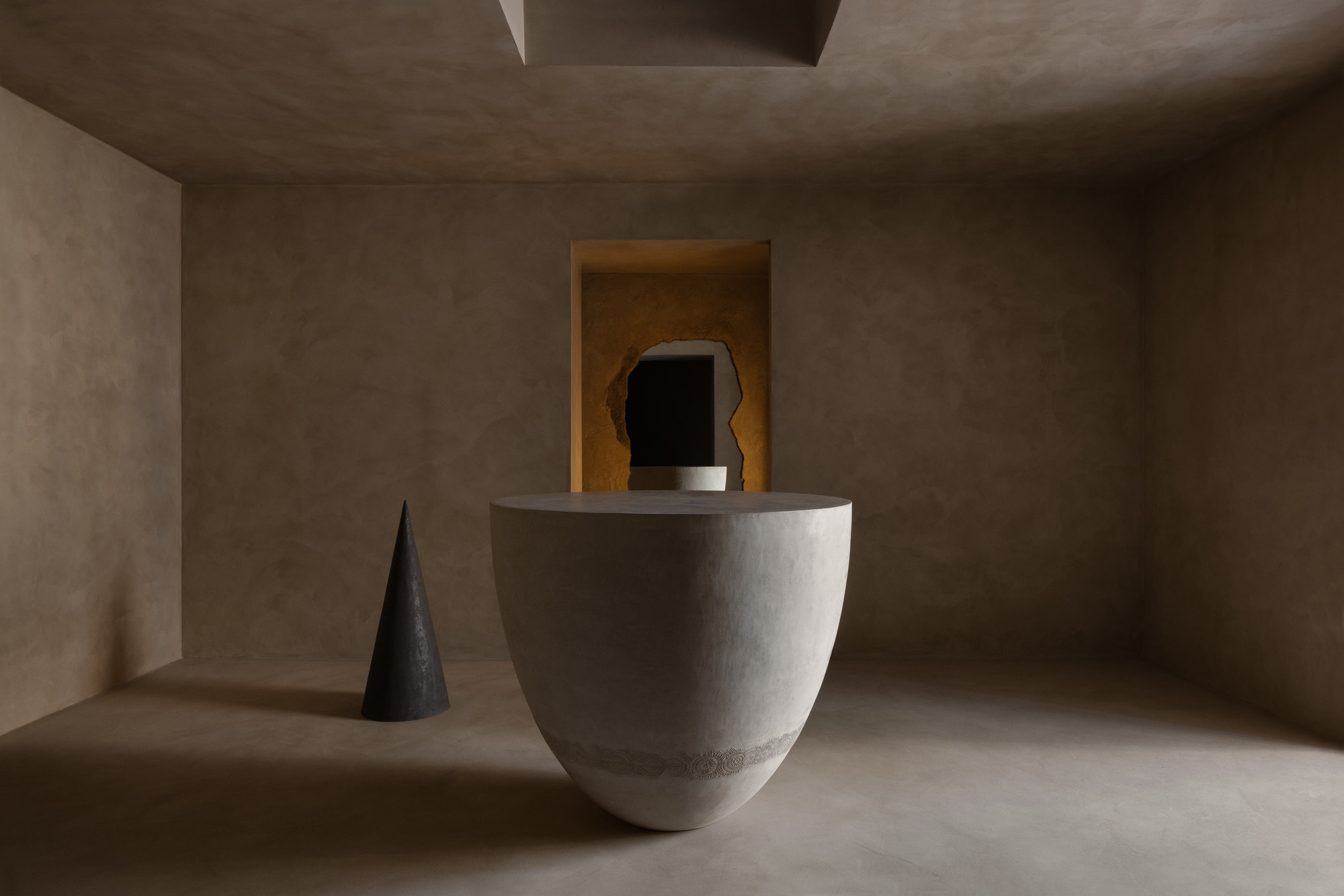 展厅设计,展厅设计案例,展厅设计方案,Kastex,涂料展厅,墨尔本,极简主义,微水泥