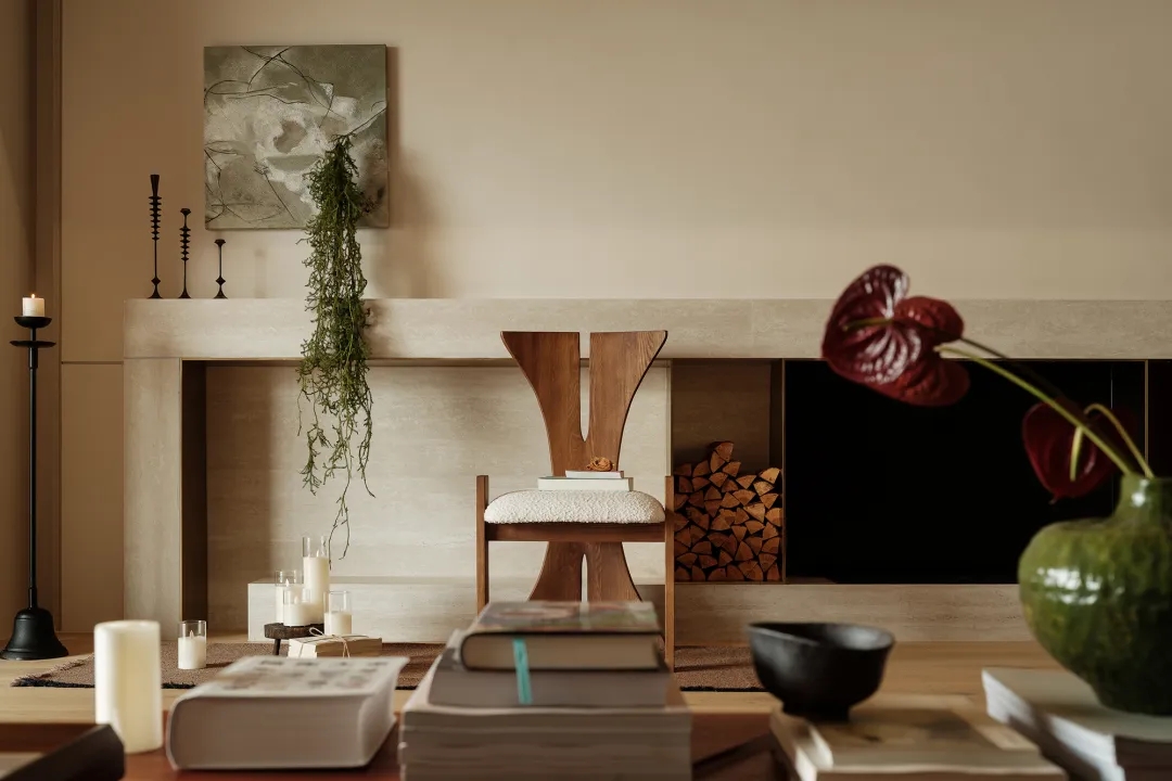 220㎡大平层设计,220㎡,大平层设计案例,大平层设计方案,大平层软装,住宅设计,大平层装修,侘寂自然风大平层,合肥大平层-空间的情绪,合肥,1890.STUDIO