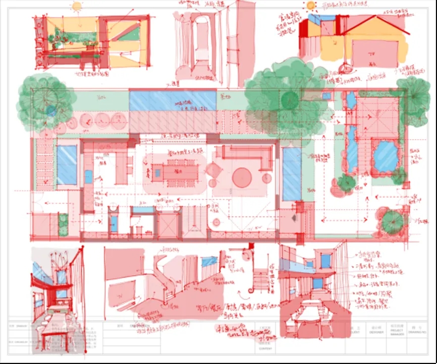 500㎡别墅设计,500㎡,别墅设计案例,别墅设计方案,别墅装修,现代风格别墅设计,别墅装修,合肥光栖别墅·庐州映境,合肥,征途设计/吴晓庆
