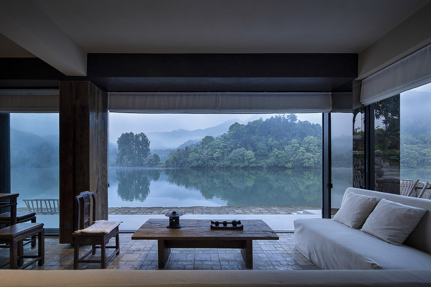 茶咖空间,咖啡店改造,咖啡店设计案例,咖啡店设计方案,茶饮店设计,开放式咖啡店,建筑改造,浙江丽水驻85-千年古堰的宋亭茶饮,浙江丽水,时上建筑空间设计,沈墨