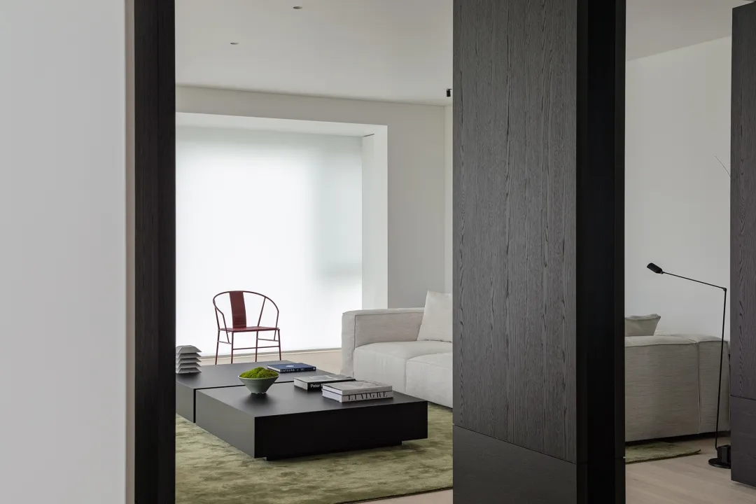 住宅设计,大平层设计,现代风格大平层设计,260㎡大平层设计,260㎡,极简大平层,大平层设计案例,大平层设计方案,郑州大平层-空境生白的居住诗学,郑州,MOOI TIMELESS木已设计