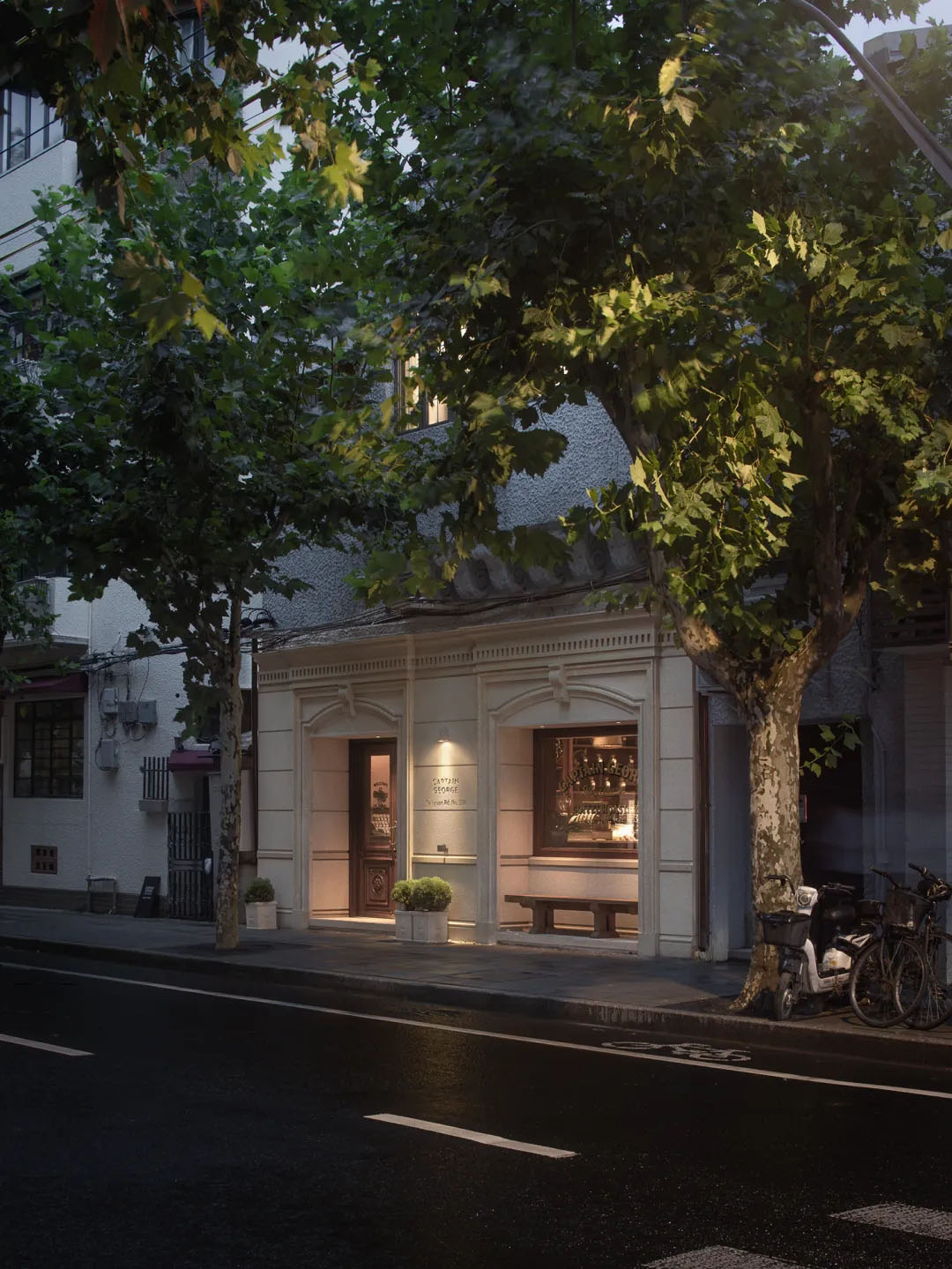 咖啡店设计,主题咖啡店,复古风咖啡店,设计,上海复古风格咖啡店,咖啡店设计方案,咖啡店设计案例,上海CaptainGeorge风味博物馆,上海,Some Thoughts空间设计工作室,李京泽