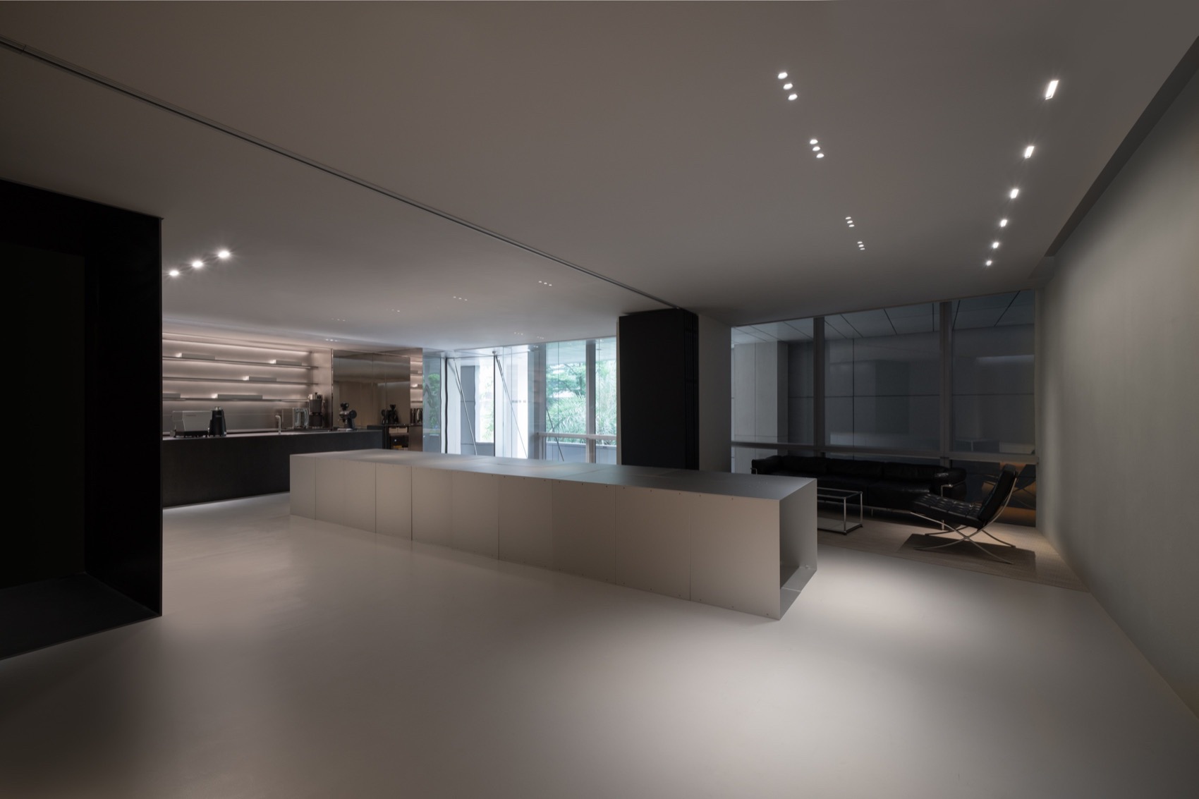 咖啡店设计,商务大厦咖啡店,精品咖啡店设计,咖啡沙龙活动空间,咖啡店设计案例,咖啡店设计方案,深圳LAKE RIPPLE 咖啡及艺术空间,深圳,Atelier 2M2