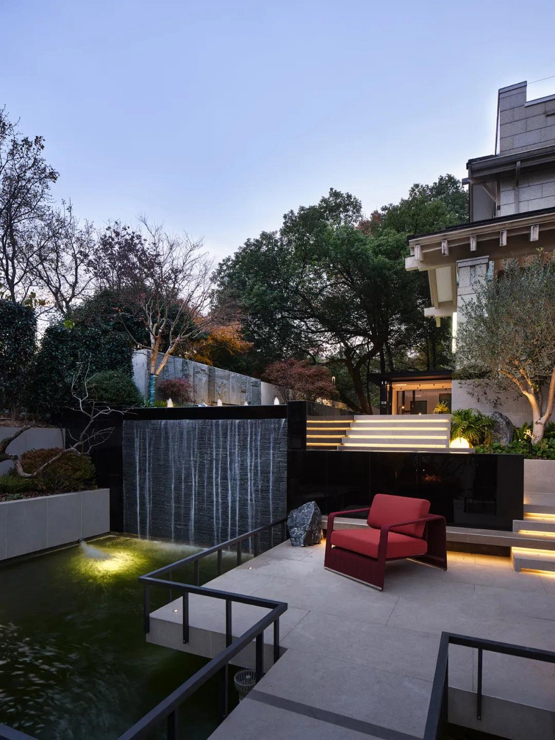 600㎡别墅设计,别墅设计案例,600㎡,庭院别墅设计,独栋别墅设计,森系别墅,自然风别墅,现代风格别墅设计,花园别墅,宁波森系自然别墅,宁波,汉笙设计