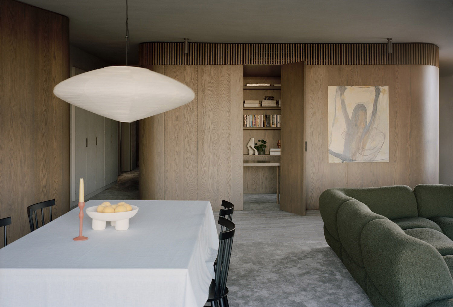 Lovell Burton,公寓设计,公寓设计案例,公寓装修,极简风格公寓设计,澳大利亚,墨尔本,极简主义,原木色