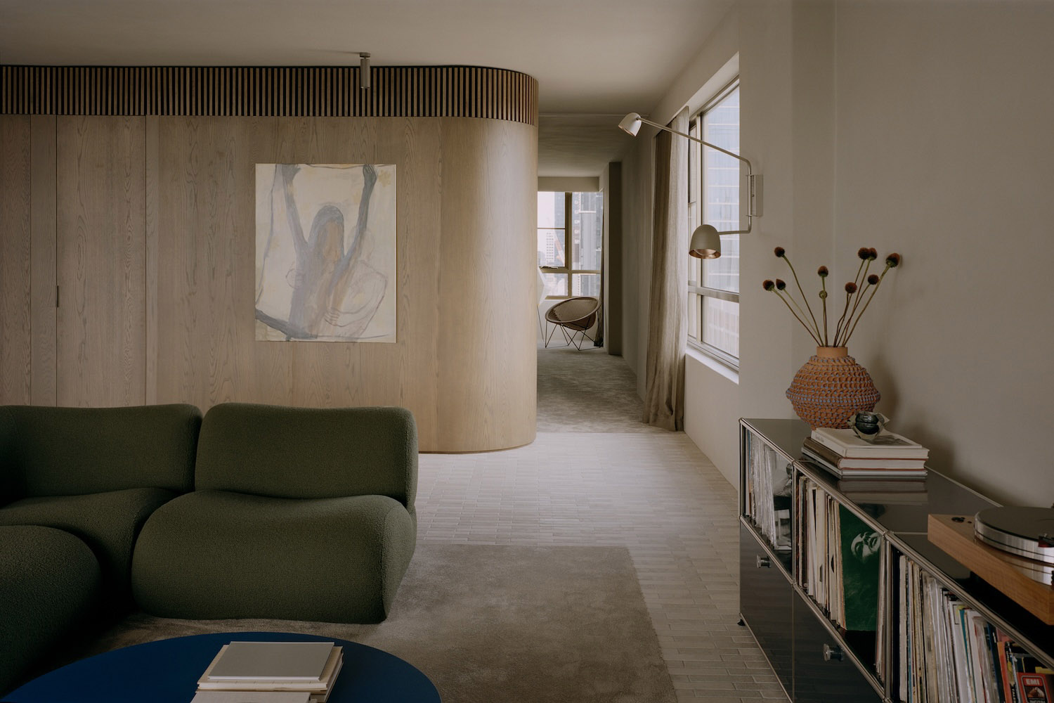 Lovell Burton,公寓设计,公寓设计案例,公寓装修,极简风格公寓设计,澳大利亚,墨尔本,极简主义,原木色