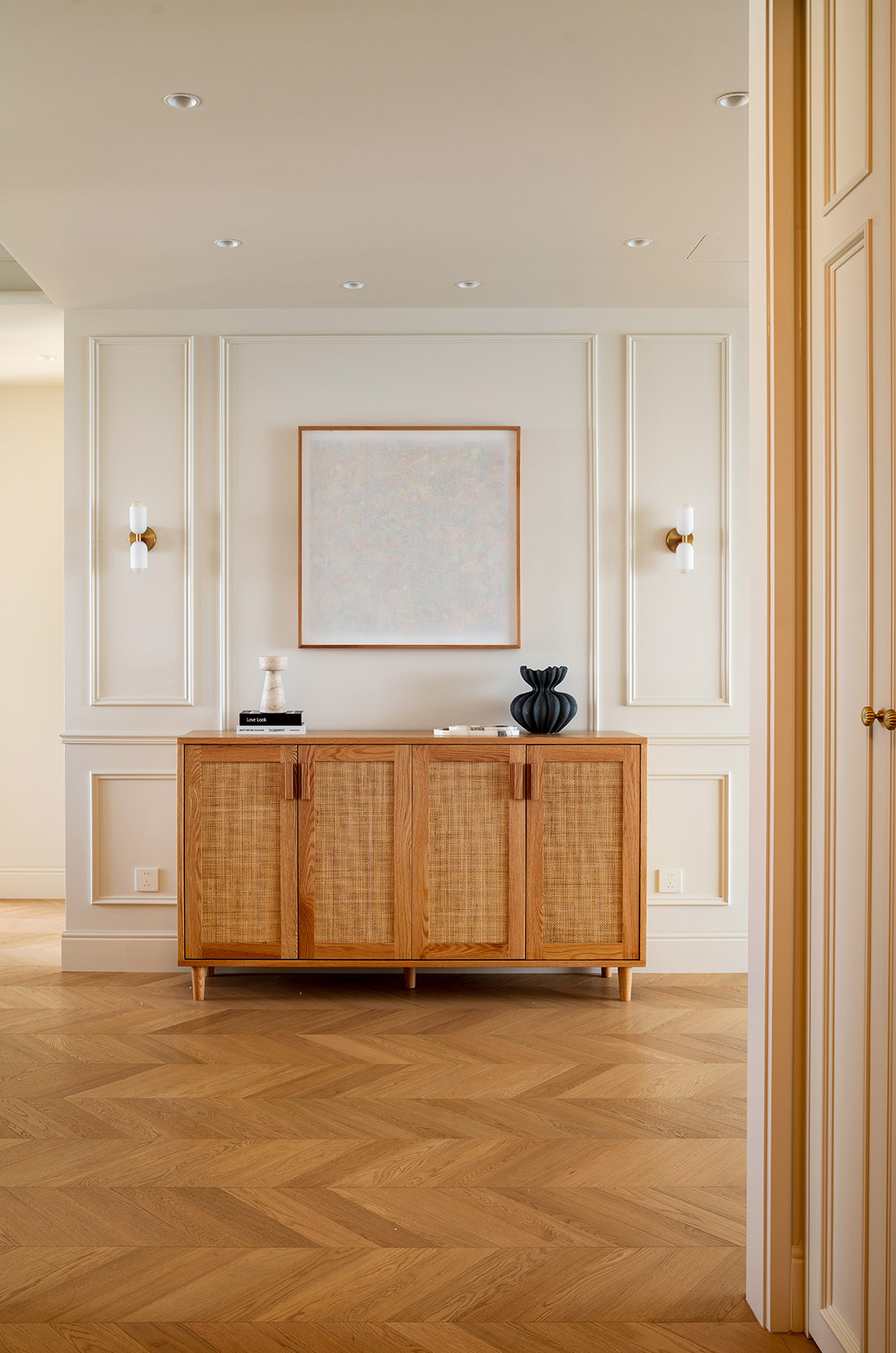 150㎡大平层,150㎡,住宅设计,法式风格住宅,现代法式风格家装设计,奶油风住宅,法式奶油风,大平层设计,法式大平层,大平层设计案例,大平层设计方案,北京天誉住宅-暖调法式·松弛栖居,北京,赫兹设计