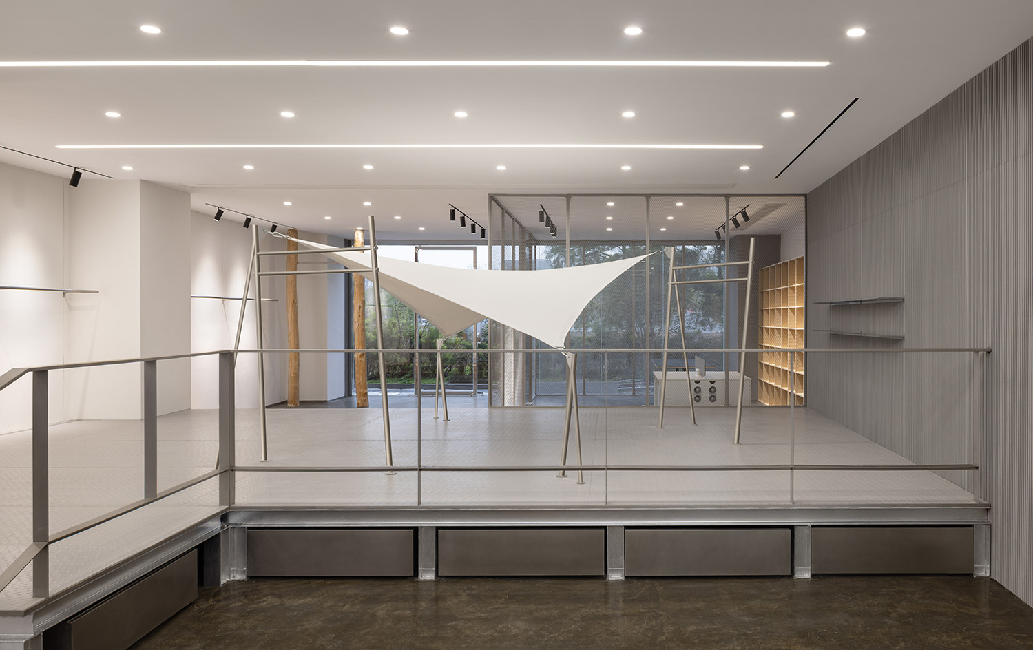 展厅设计,面料展厅,材料展厅设计,企业展厅设计,展厅展览空间,展厅设计案例,展厅设计方案,展厅装修,浙江嘉兴品川布料展厅&零售,浙江嘉兴,Unknown design非知名设计