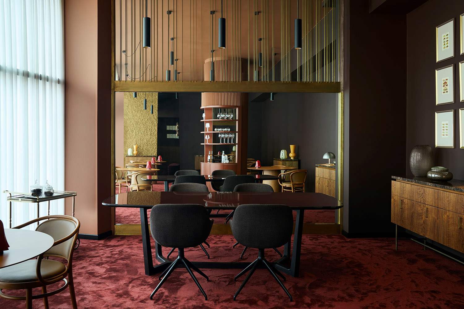 餐厅设计,餐酒吧设计,休闲餐厅设计,KICK.OFFICE,酒吧餐厅,餐厅设计案例,餐厅设计方案,意大利,米兰,休闲酒吧餐厅