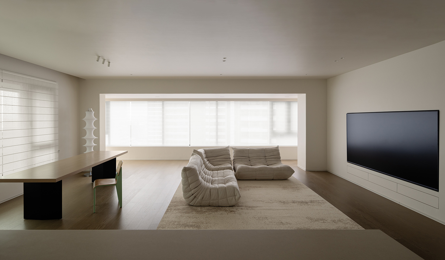 198㎡大平层,198㎡,住宅设计案例,住宅设计,现代风格家装设计,极简大平层,大平层设计,大平层设计案例,大平层设计方案,成都纯粹极简大平层-去芜之冗归心之静,成都,池也设计