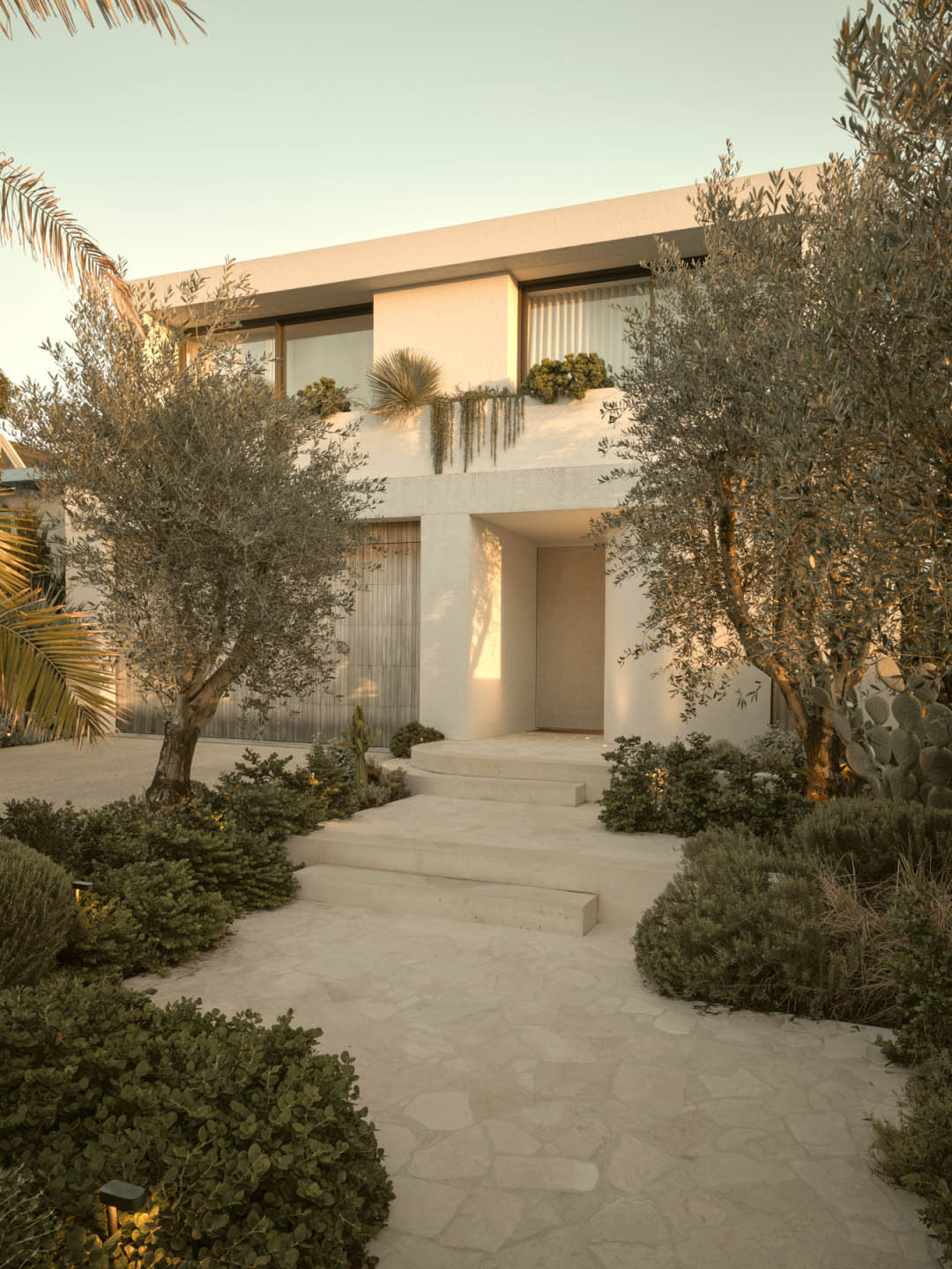 KA Design Studio,悉尼,别墅设计,别墅设计案例,中性色,地中海度假风格,极简主义别墅,度假别墅