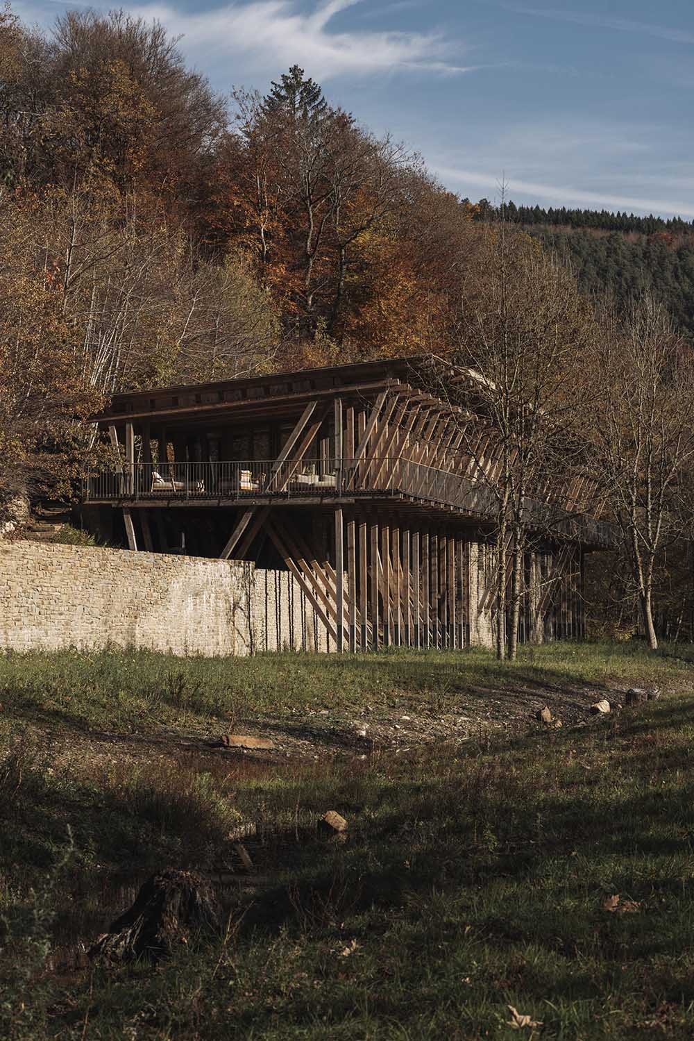 BC architects,别墅设计,别墅设计案例,度假别墅,比利时,别墅建筑,森林景观别墅