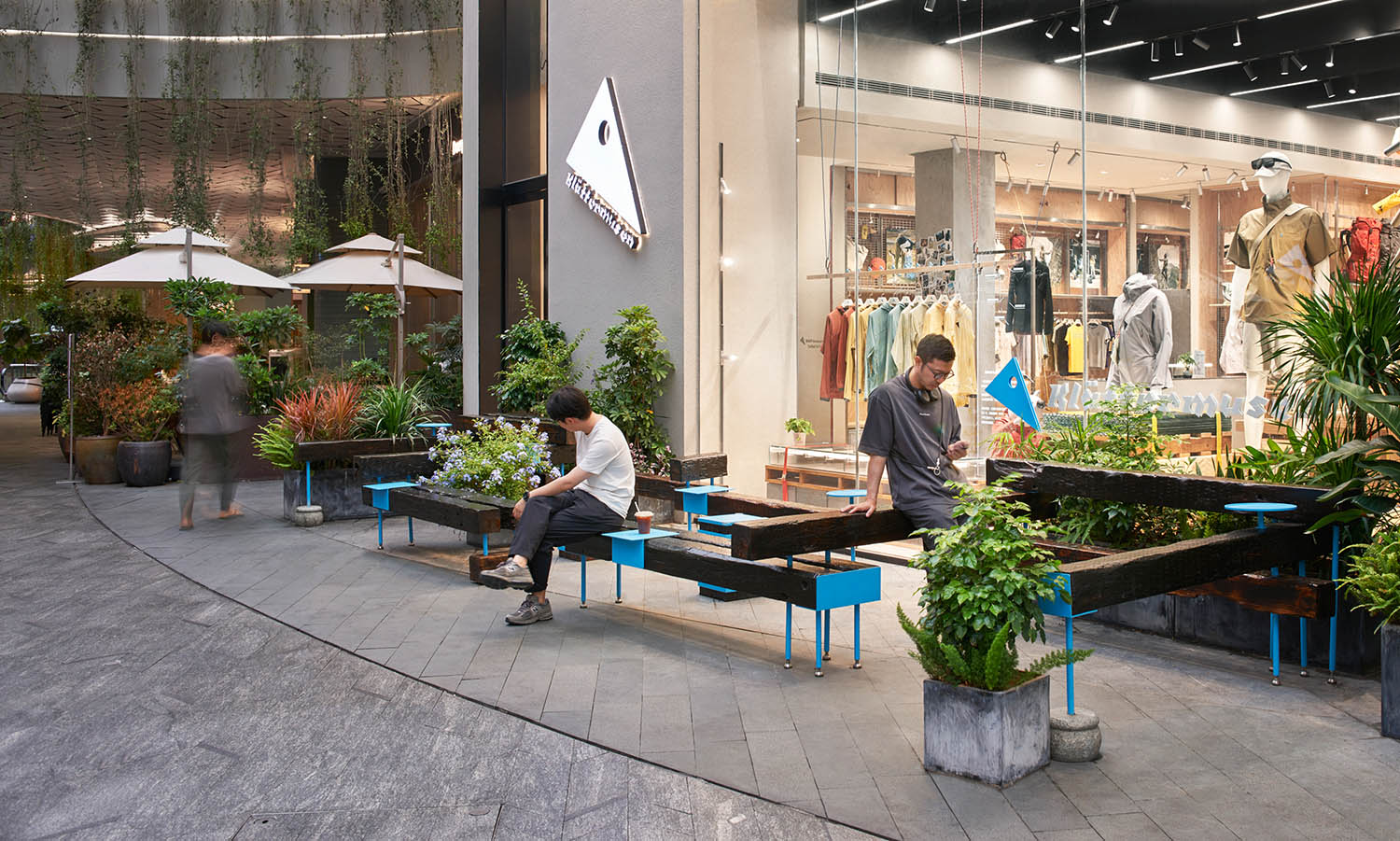 服装店设计,零售店设计,户外服装零售店,服装店设计案例,服装店设计方案,创意零售店设计,商店设计,Klättermusen攀山鼠深圳旗舰店,深圳,odd设计事务所