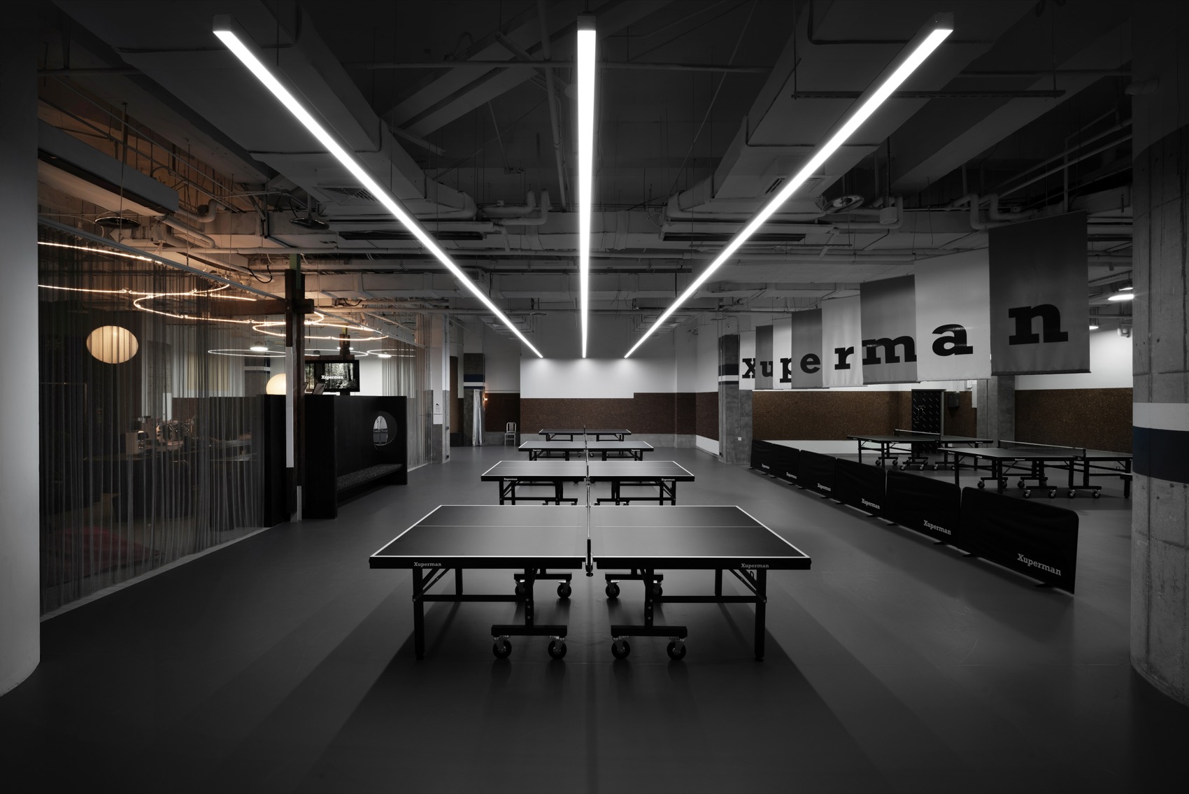 乒乓球馆设计,运动空间设计,运动店设计,城市运动空间,乒乓球馆设计案例,乒乓球馆设计方案,上海Xuperman乒乓球馆,上海,Metrics Architecture Studio
