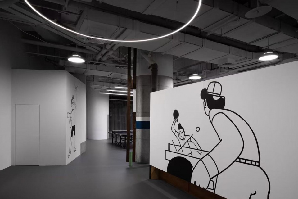 乒乓球馆设计,运动空间设计,运动店设计,城市运动空间,乒乓球馆设计案例,乒乓球馆设计方案,上海Xuperman乒乓球馆,上海,Metrics Architecture Studio