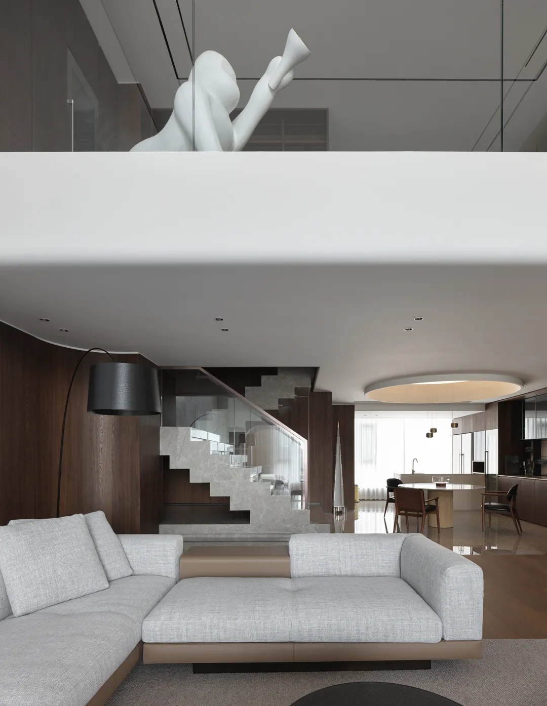 408㎡复式设计,复式住宅,复式空间设计,现代风格复式设计,极简复式,复式设计案例,复式设计方案,极简风格住宅,广东揭阳极简复式大宅,广东揭阳,简美设计/黄洁新