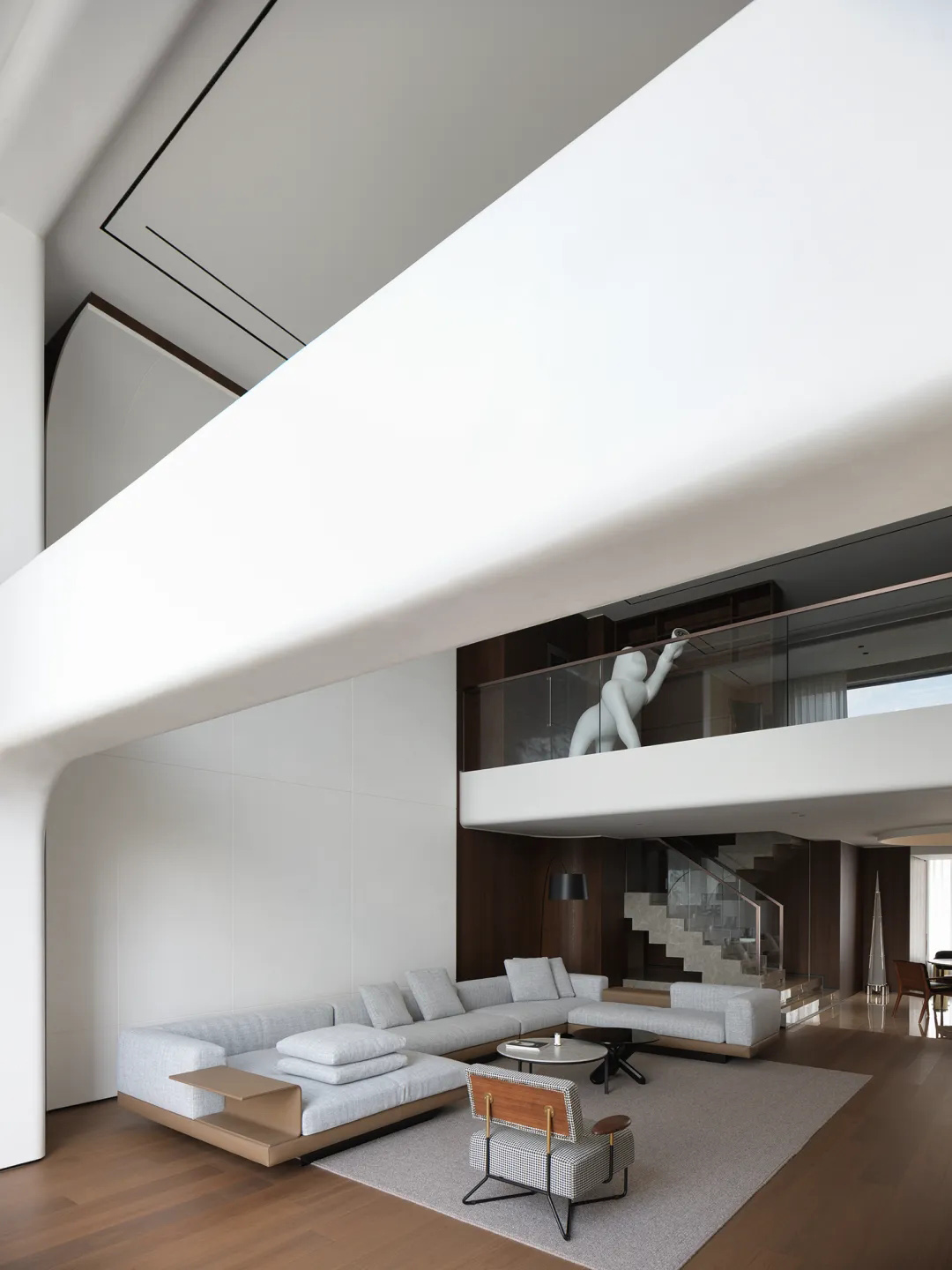 408㎡复式设计,复式住宅,复式空间设计,现代风格复式设计,极简复式,复式设计案例,复式设计方案,极简风格住宅,广东揭阳极简复式大宅,广东揭阳,简美设计/黄洁新