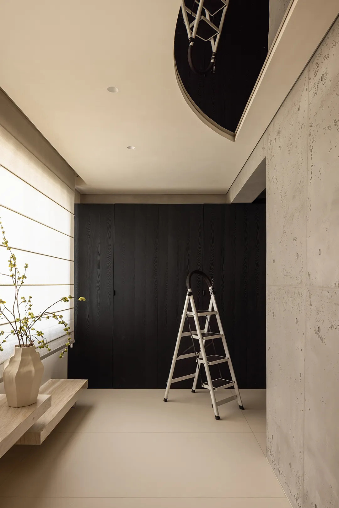 170㎡大平层,170㎡,大平层设计,微水泥,现代风格大平层设计,大平层设计案例,大平层设计方案,住宅设计,大平层装修,广州大平层-秩序与感性,广州,共构空间设计