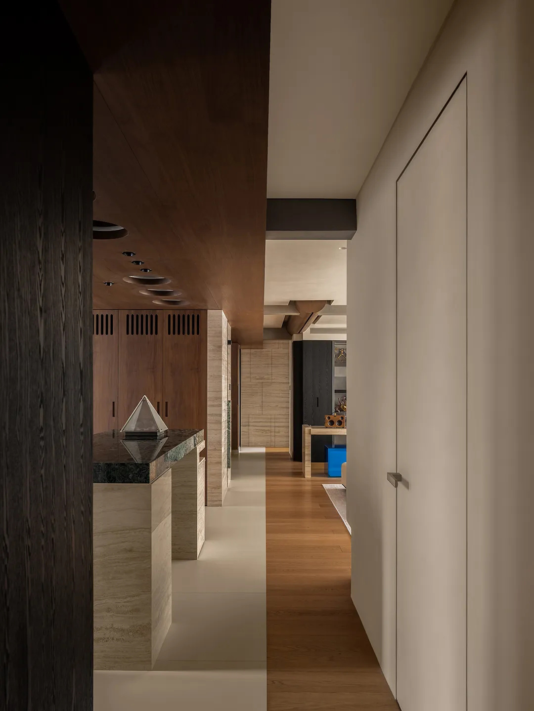 170㎡大平层,170㎡,大平层设计,微水泥,现代风格大平层设计,大平层设计案例,大平层设计方案,住宅设计,大平层装修,广州大平层-秩序与感性,广州,共构空间设计