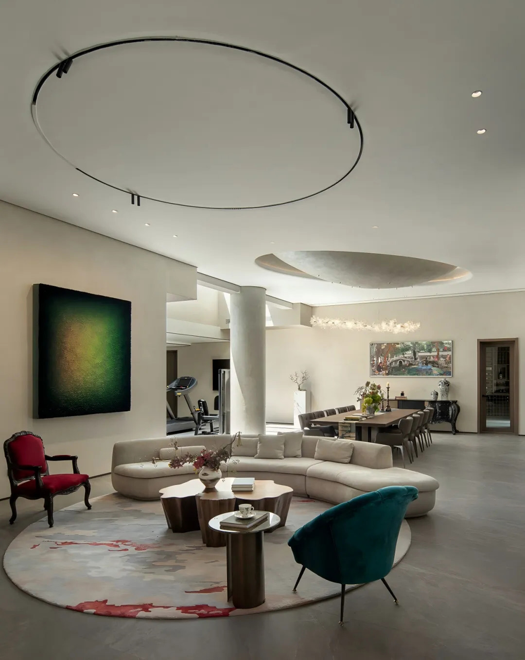 1500㎡别墅设计,别墅设计案例,1500㎡,别墅花园设计,意式别墅设计,现代风格别墅设计,庭院别墅设计,别墅装修,杭州湖畔别墅-丝路繁花,杭州,ACD意墅今典/汤勤丰